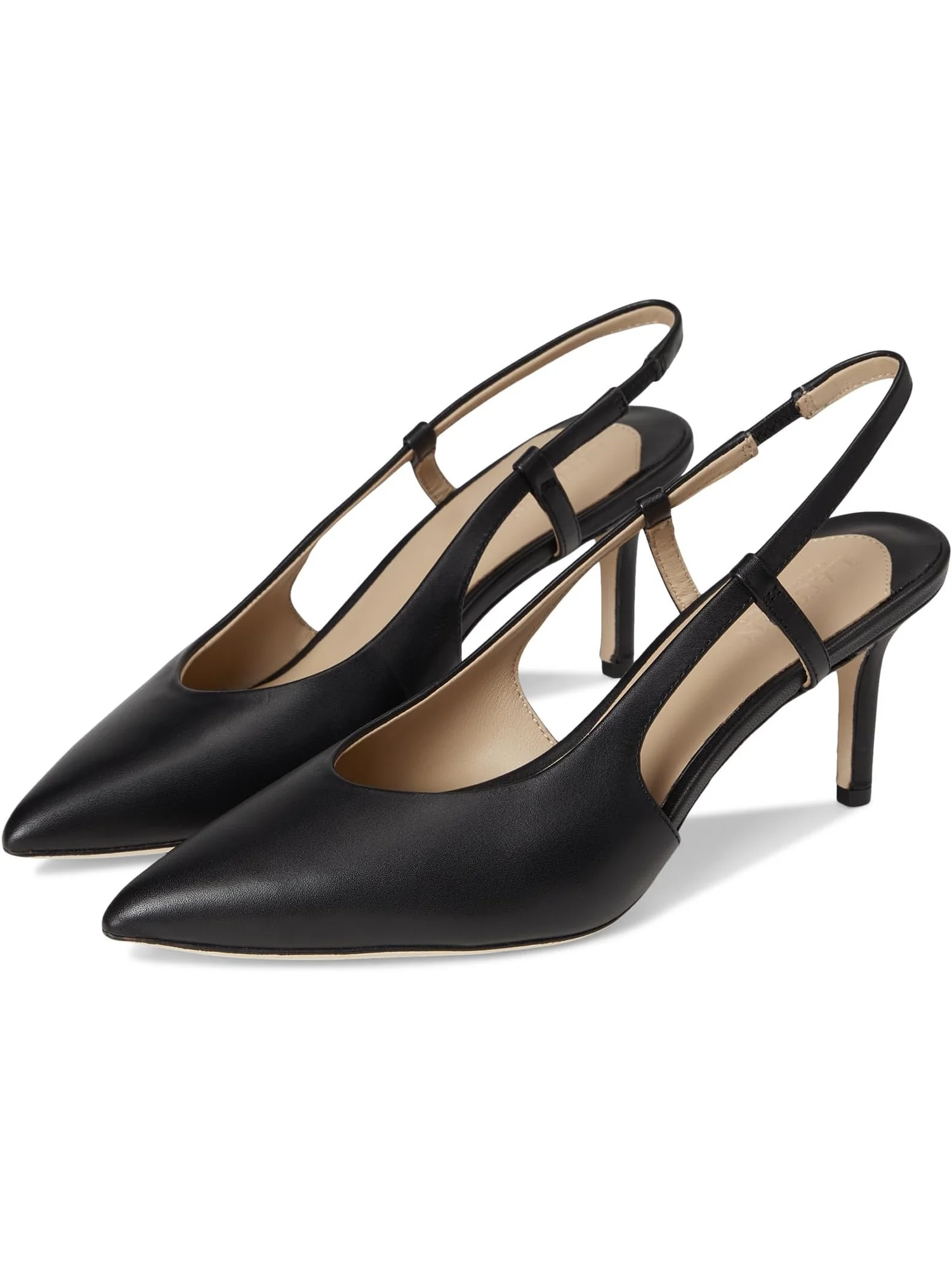 Туфли Lauren Ralph Lauren Khloe Leather Slingback Pumps — 1