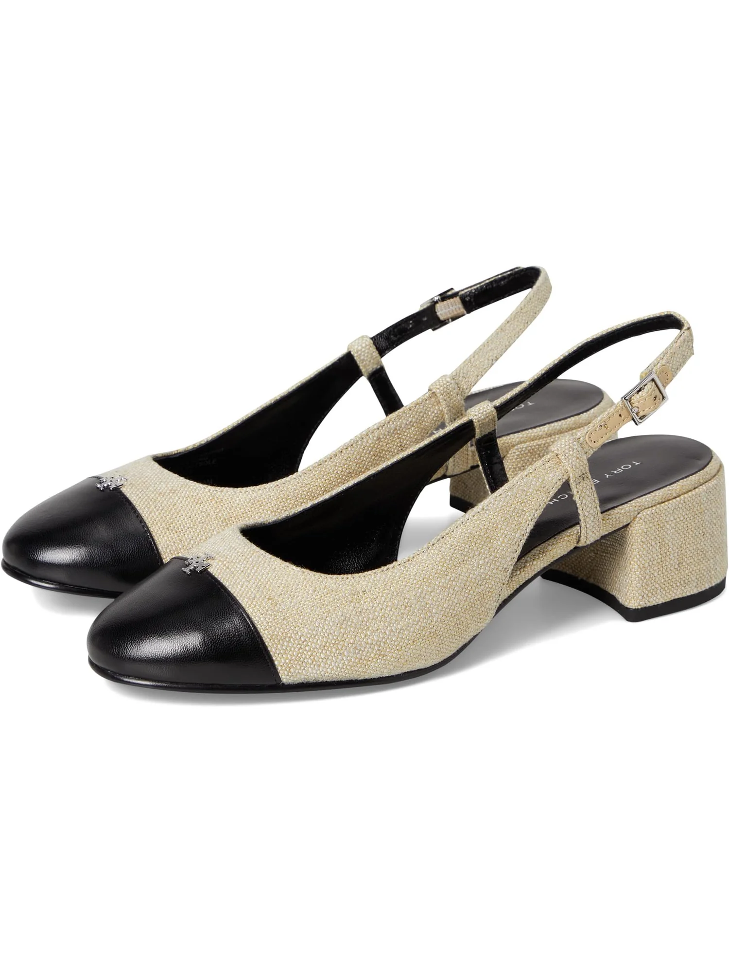 Туфли Tory Burch Cap-Toe Slingback 45mm — 1
