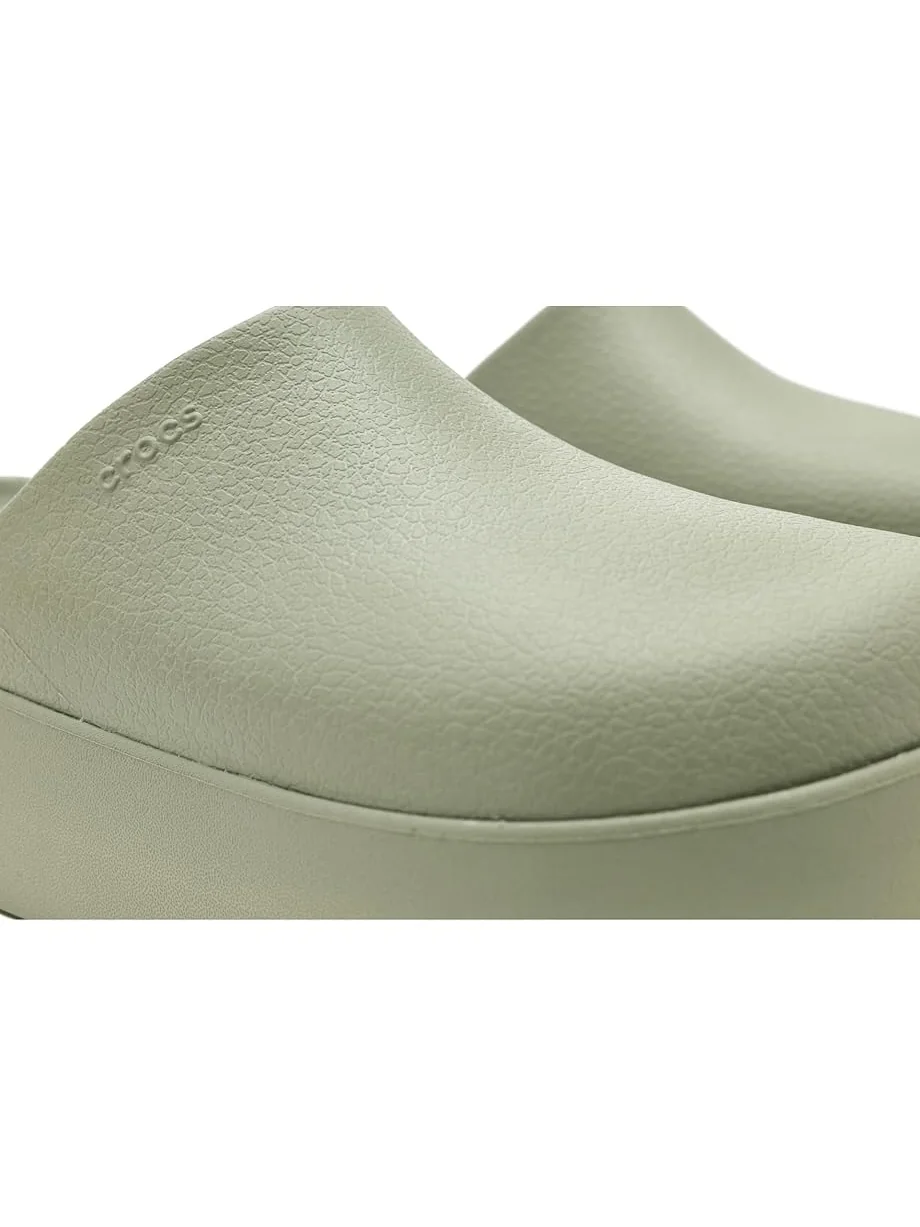 Женские кроксы Dylan Platform Clog, мюли на платформе Crocs, Cargo — 6