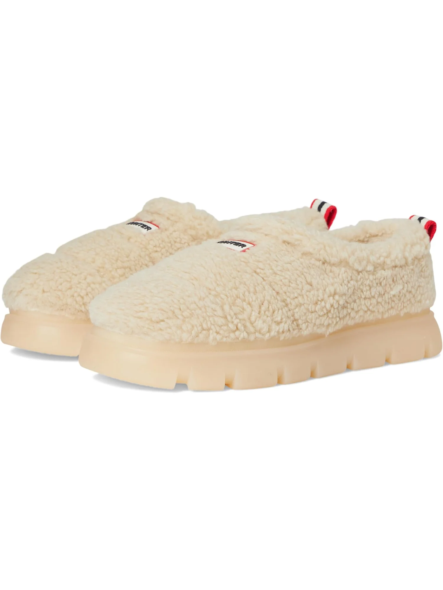 Балетки Hunter Women's Madisons, Light Natural Faux Fur — 1