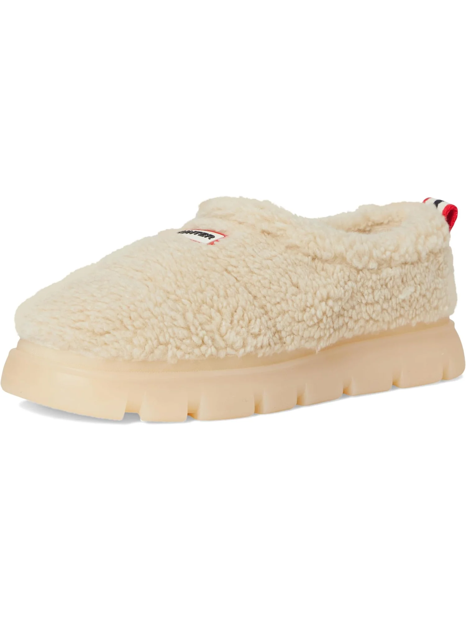 Балетки Hunter Women's Madisons, Light Natural Faux Fur — 7