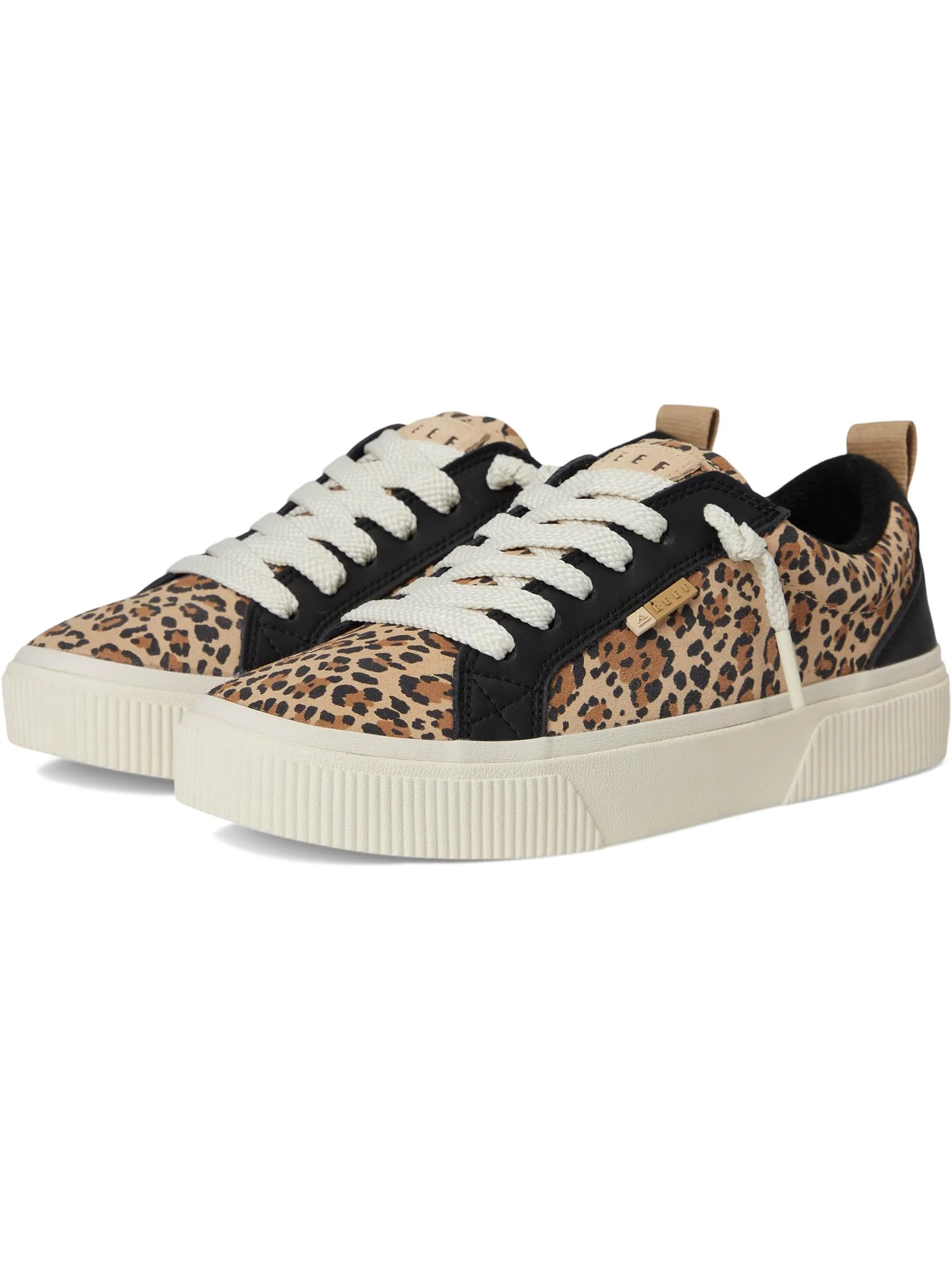 Кроссовки Reef Women's Lay Day Dawn, Leopard Suede — 1