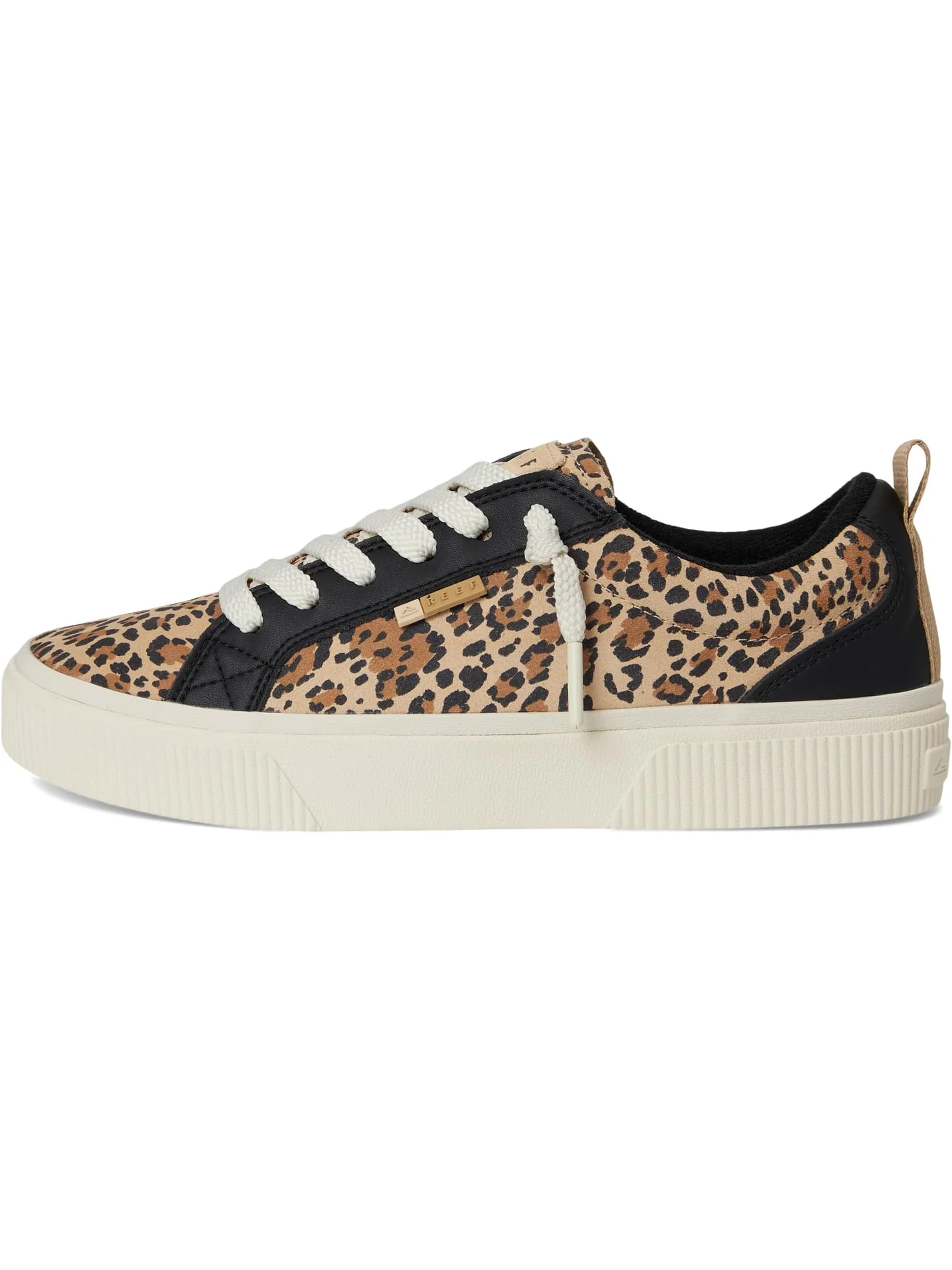 Кроссовки Reef Women's Lay Day Dawn, Leopard Suede — 4