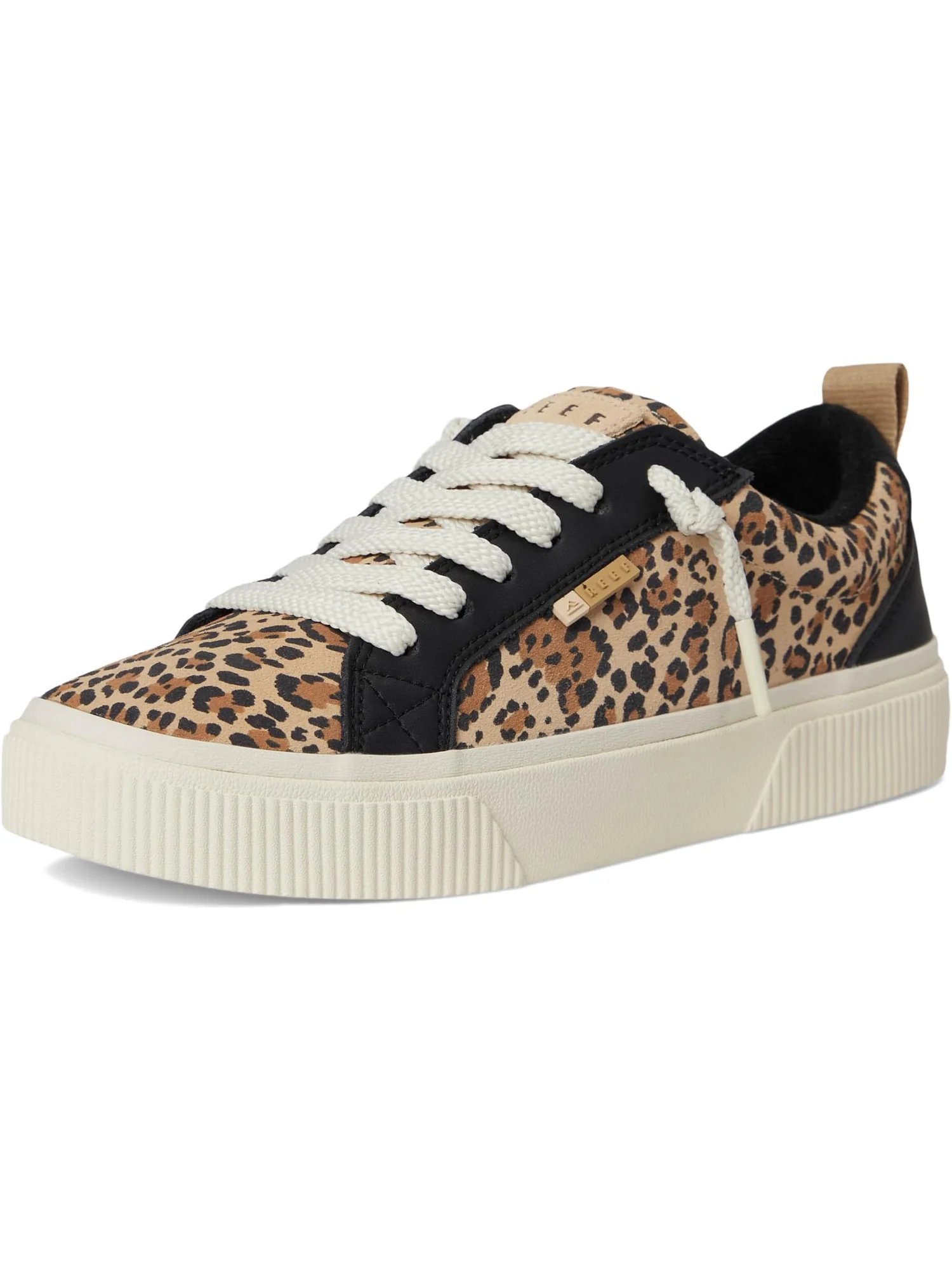 Кроссовки Reef Women's Lay Day Dawn, Leopard Suede — 7
