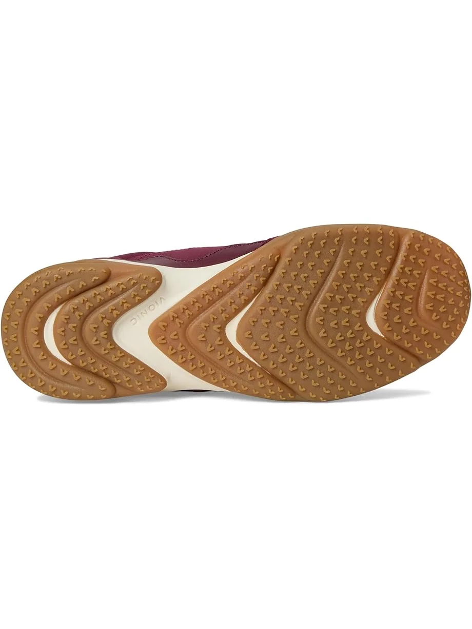 Женские кроссовки VIONIC Walk Slim Glide, Cherry Jubilee Leather/Suede — 3