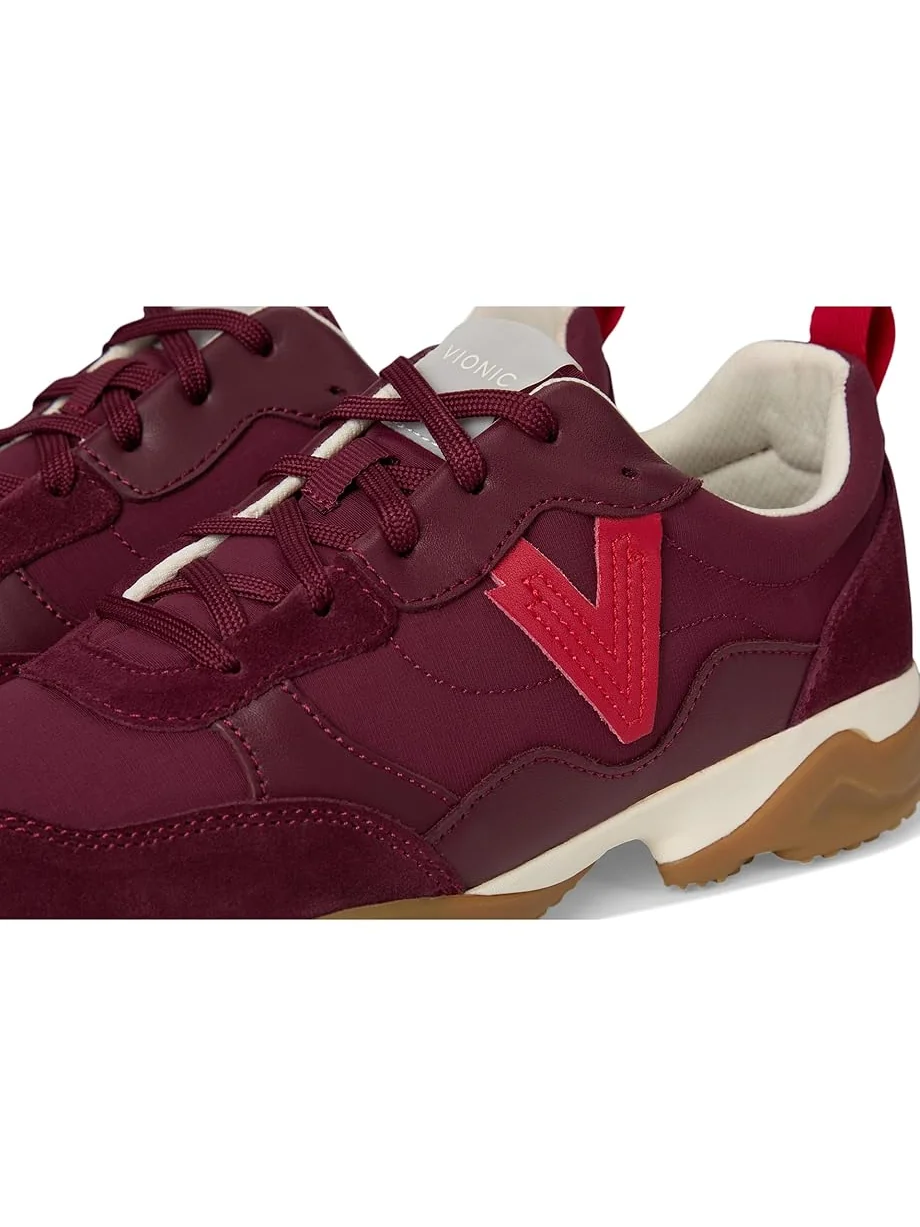 Женские кроссовки VIONIC Walk Slim Glide, Cherry Jubilee Leather/Suede — 6