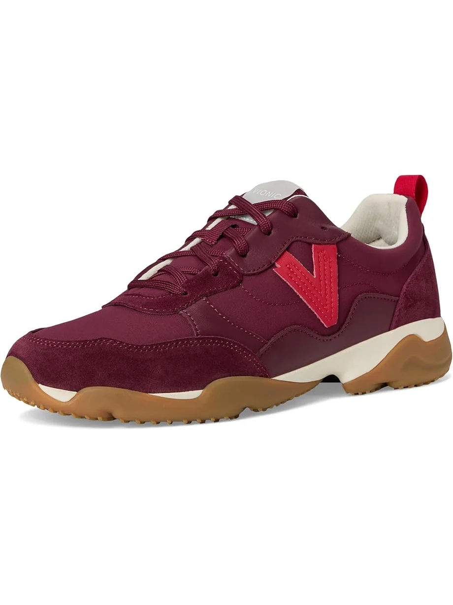 Женские кроссовки VIONIC Walk Slim Glide, Cherry Jubilee Leather/Suede — 7
