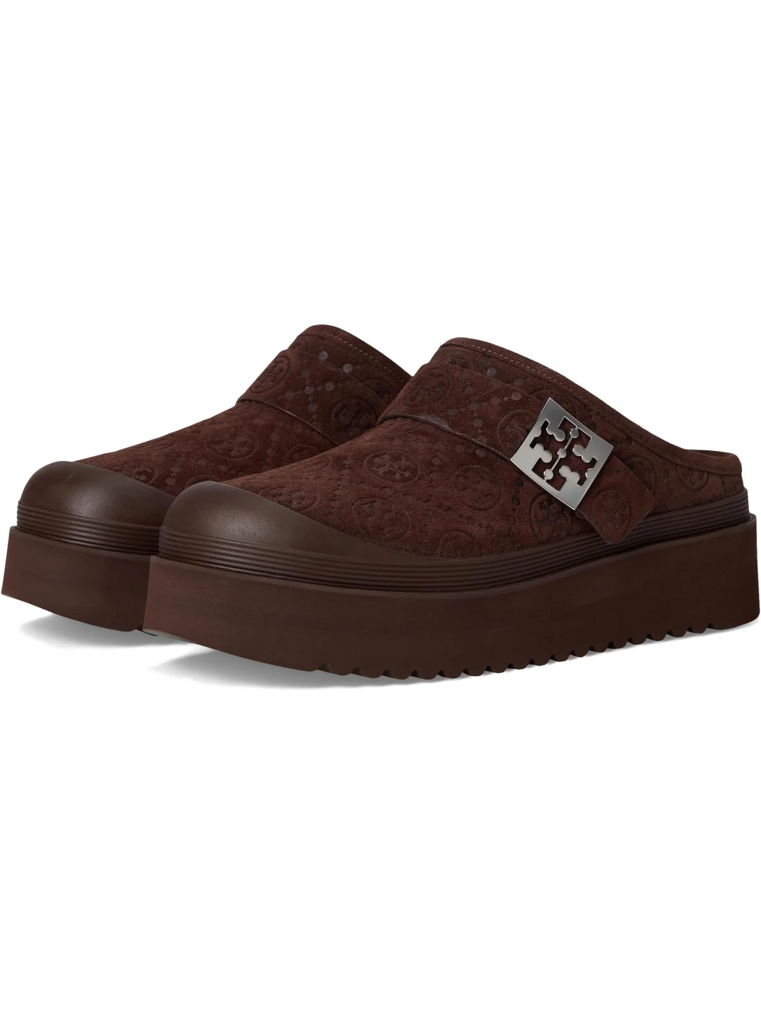 Сабо Tory Burch Women's Mellow Shearling Platform Mule — 1