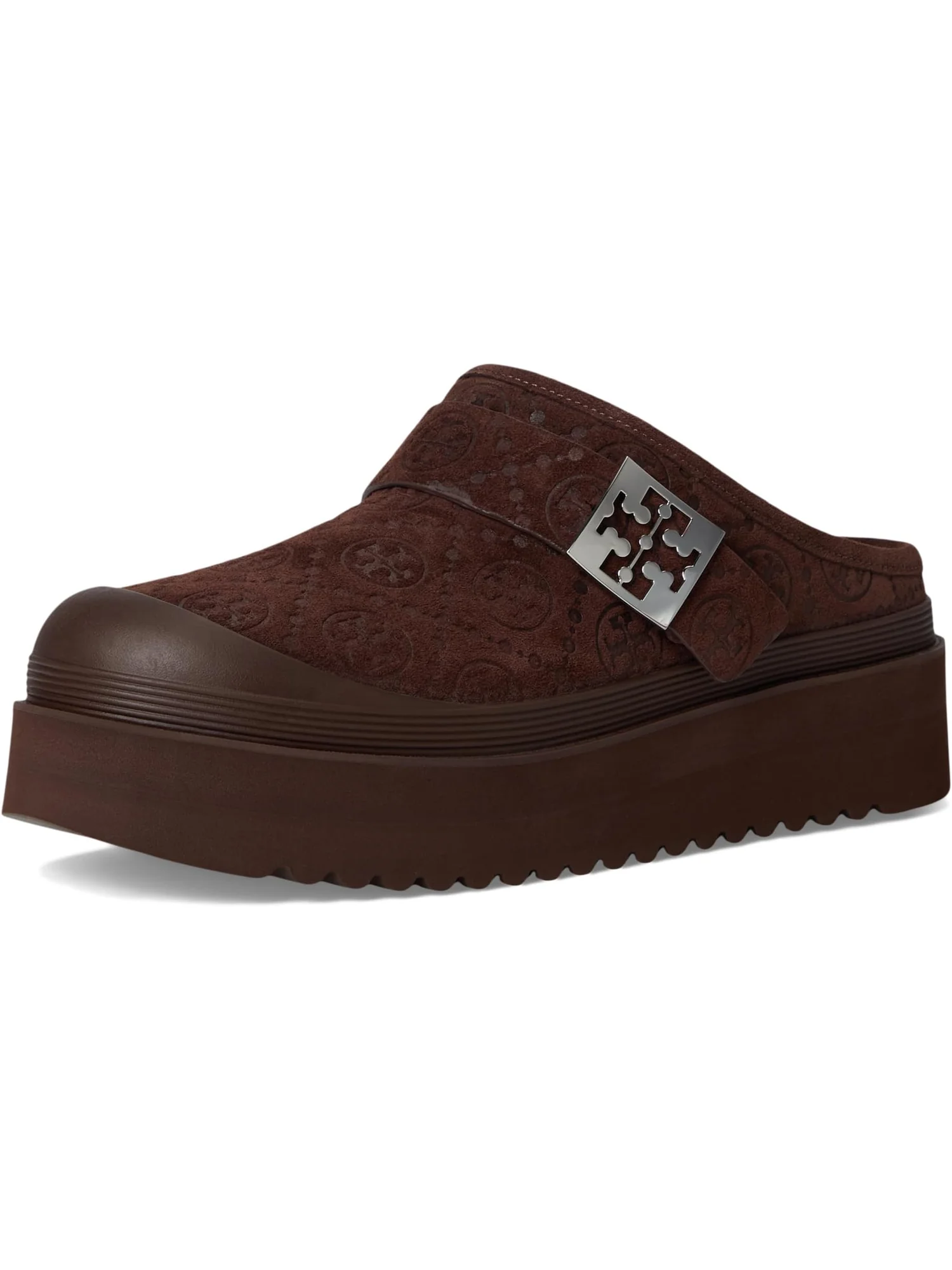Сабо Tory Burch Women's Mellow Shearling Platform Mule — 7