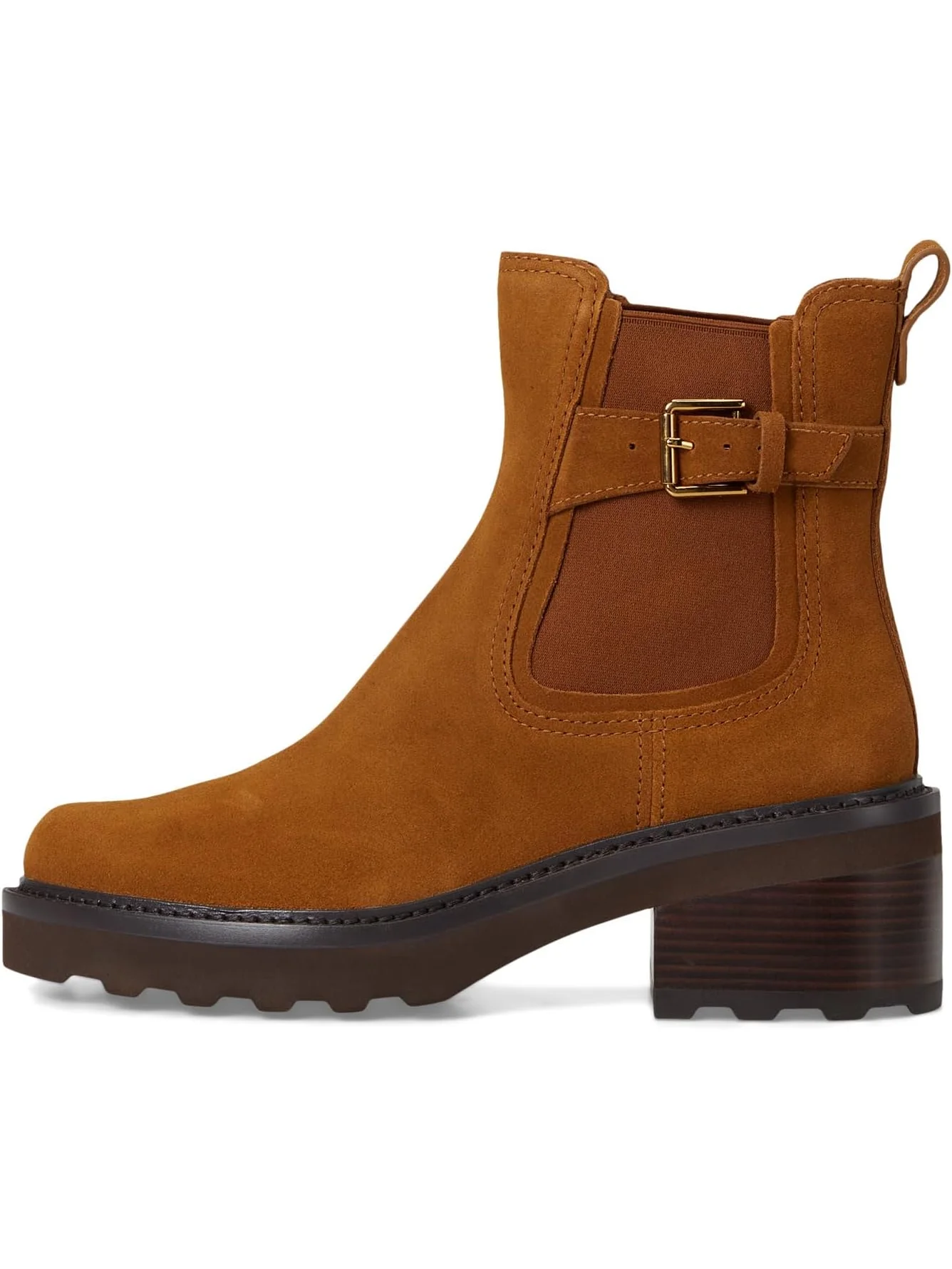 Ботинки Cole Haan Women's Shibley Waterproof Lug Buckle Booties — 4