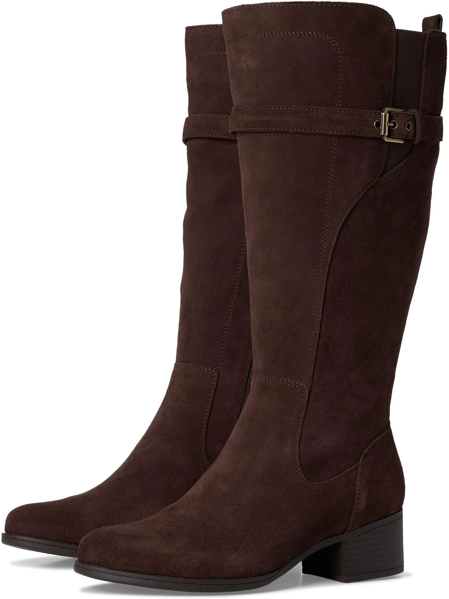 Ботинки Naturalizer Women's Kenna Extra Wide Calf Knee High Boots — 1