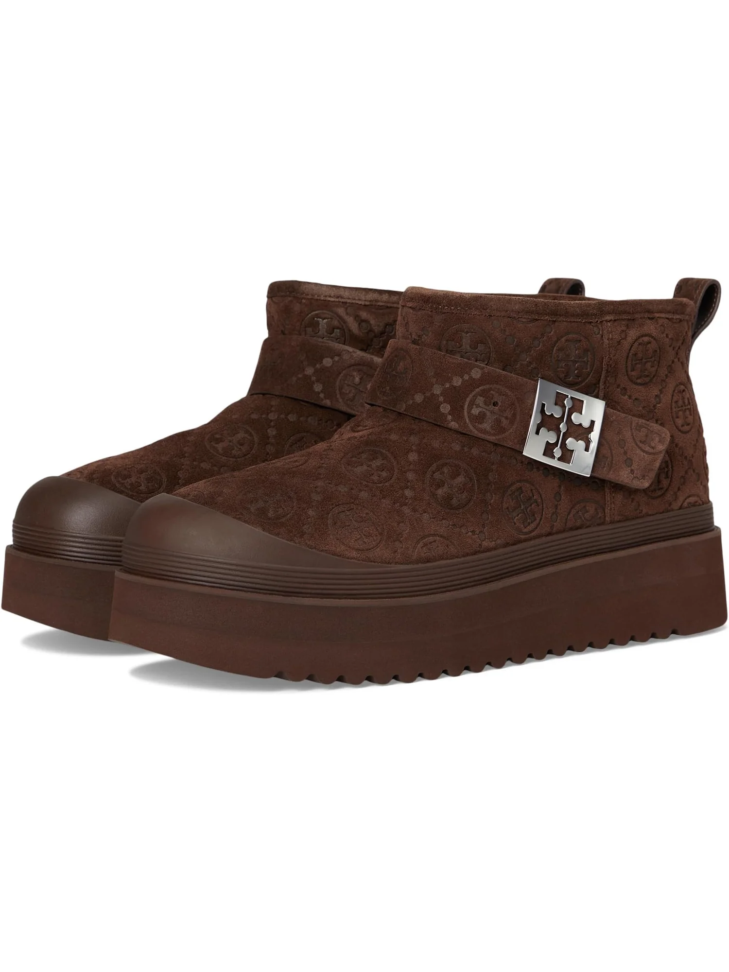 Ботинки Tory Burch Women's Mellow Shearling Platform Boot — 1