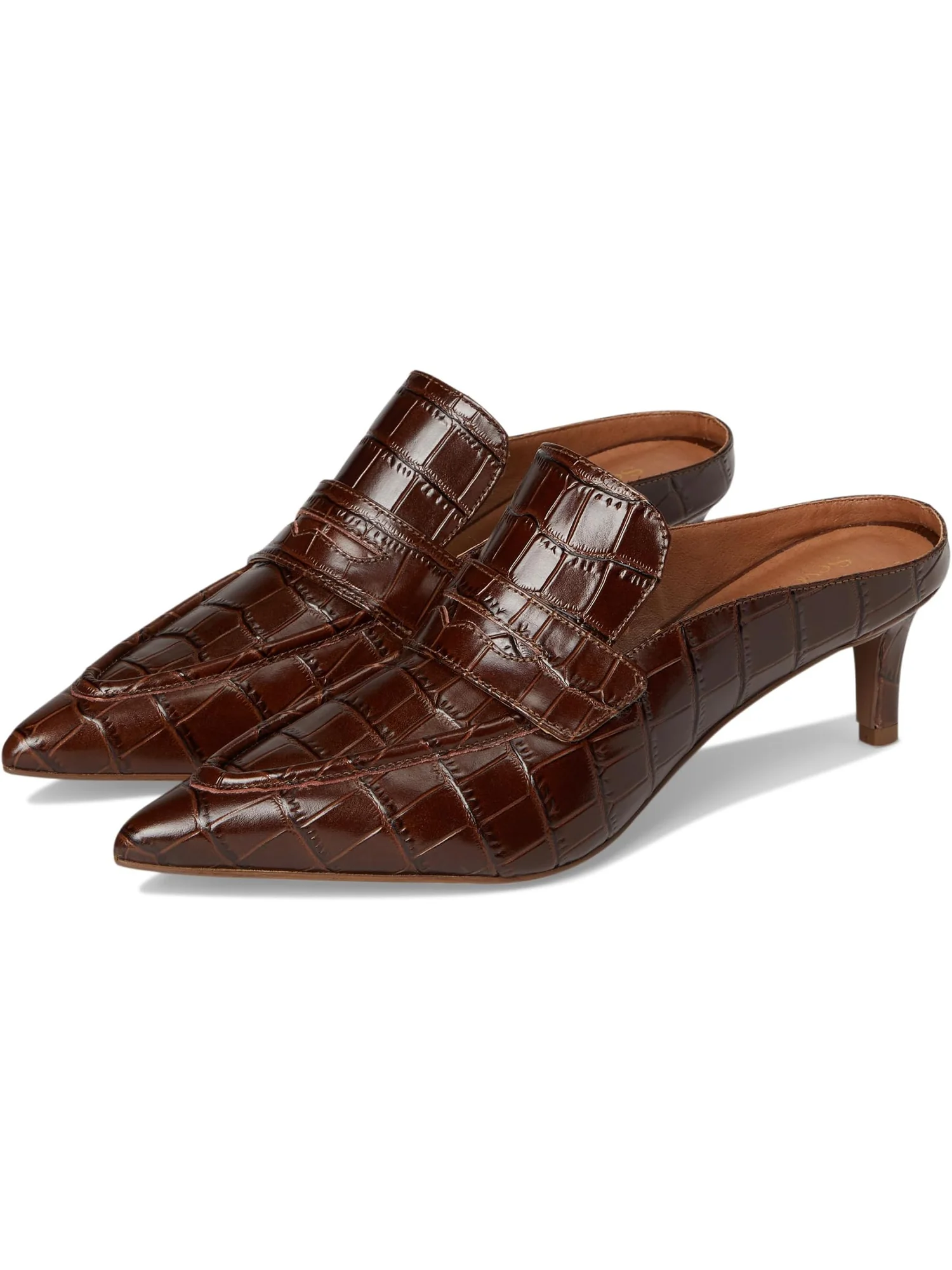 Туфли Seychelles Women's Stunner Croco Leather Mule — 1