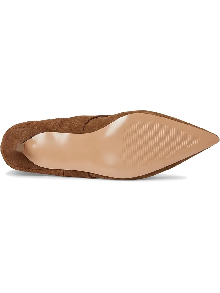 Женские ботинки Steve Madden Luca, Chesnut Suede Wide Calf — 3