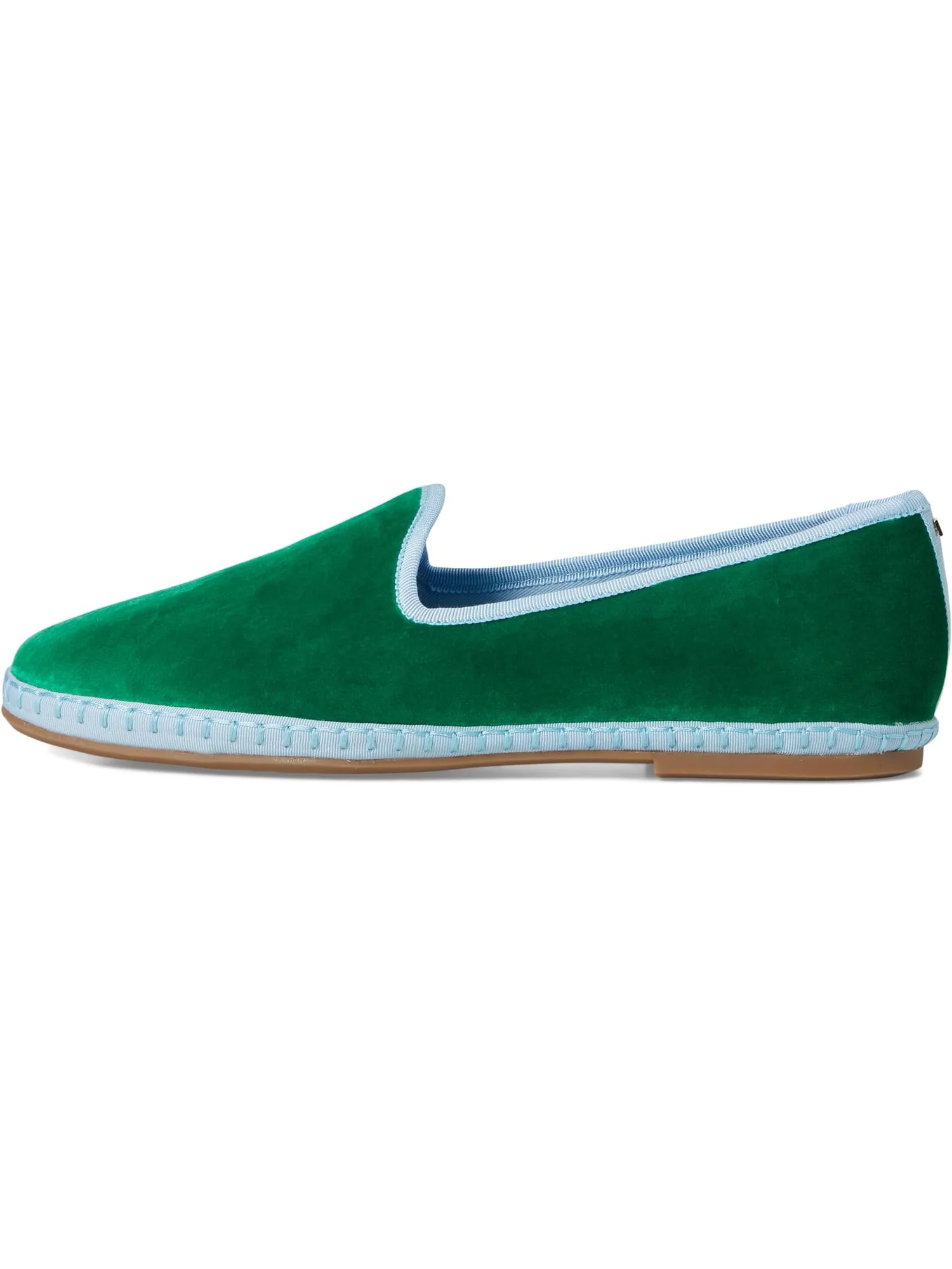 Лоферы Birdies Women's Heron Velvet Kelly Green — 4