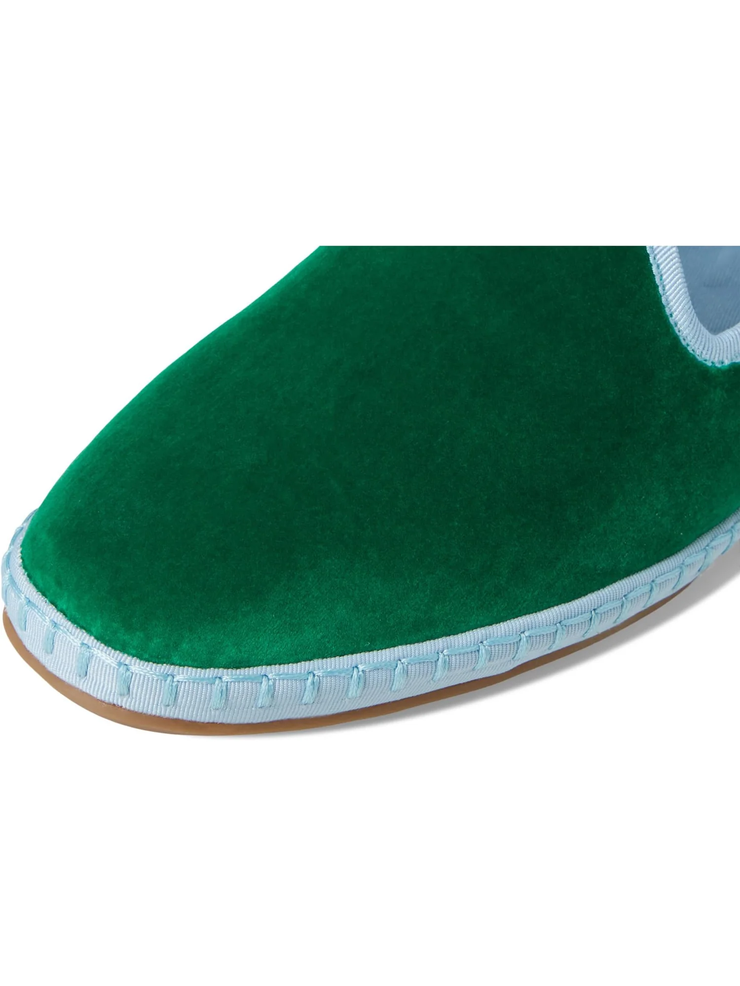 Лоферы Birdies Women's Heron Velvet Kelly Green — 6