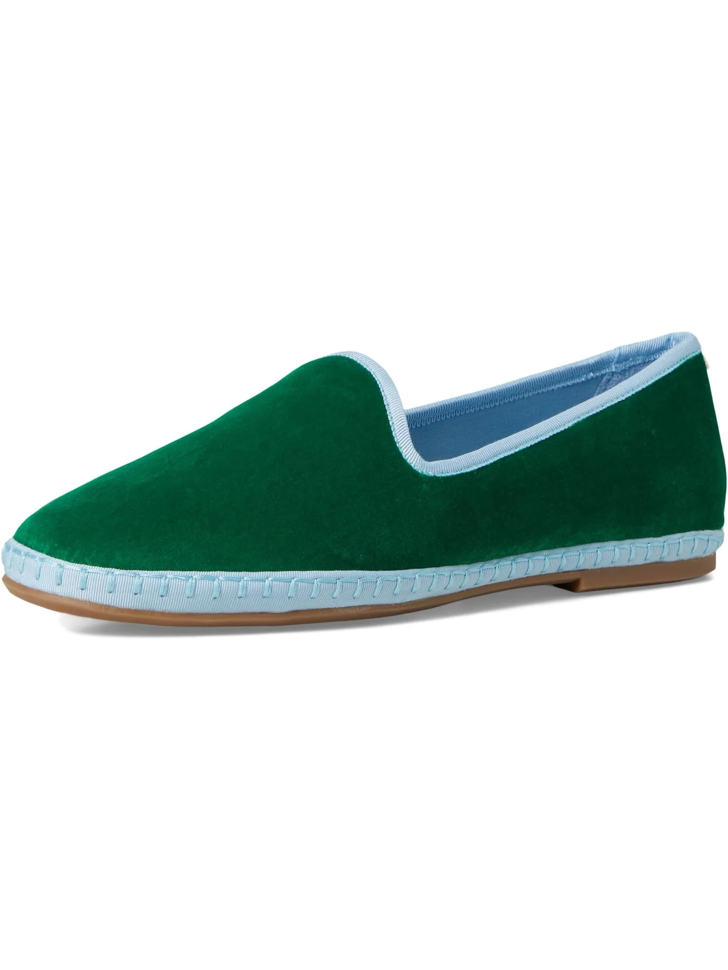 Лоферы Birdies Women's Heron Velvet Kelly Green — 7