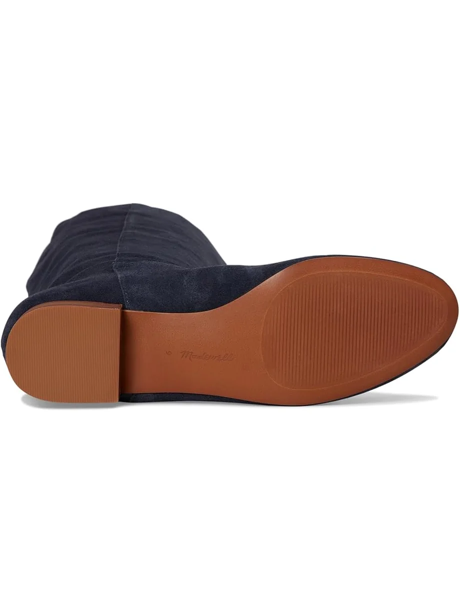 Женские высокие ботинки Madewell Taylor с круглым носком - Suede — 3