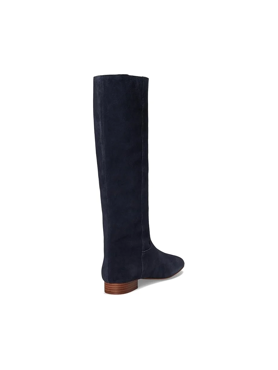 Женские высокие ботинки Madewell Taylor с круглым носком - Suede — 5