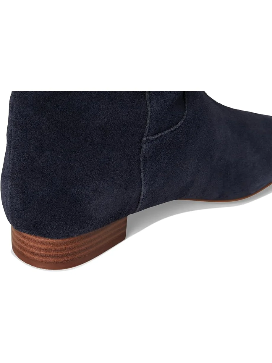 Женские высокие ботинки Madewell Taylor с круглым носком - Suede — 6