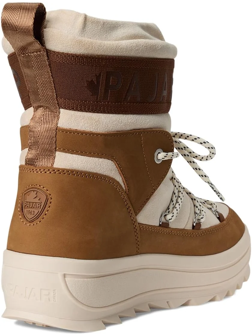 Ботинки Pajar CANADA Women's Galaxy Suede, Chalk/Chestnut — 5