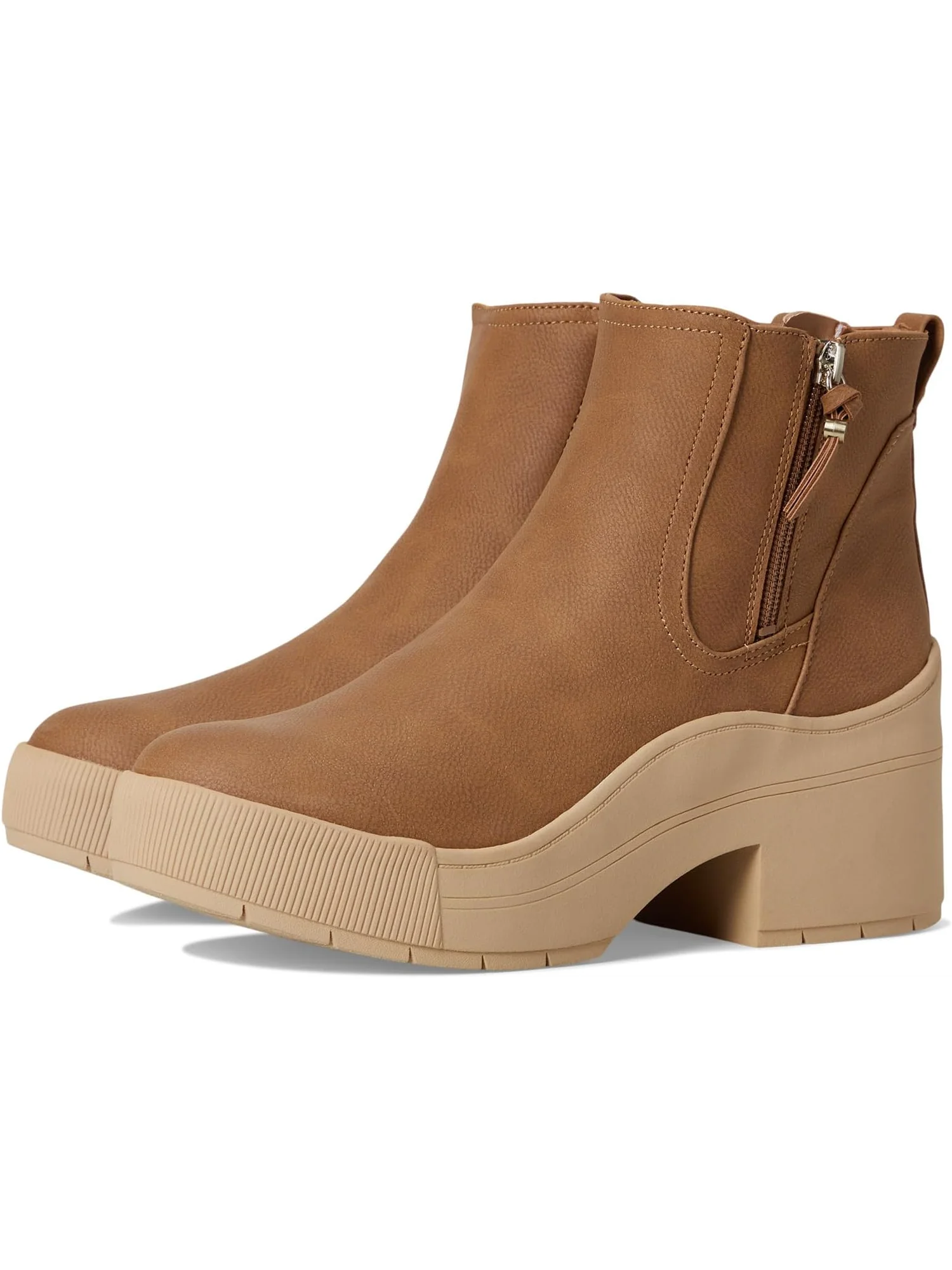 Ботинки Dr. Scholl's Women's Time Off Up Zip Zip Short Boots — 1