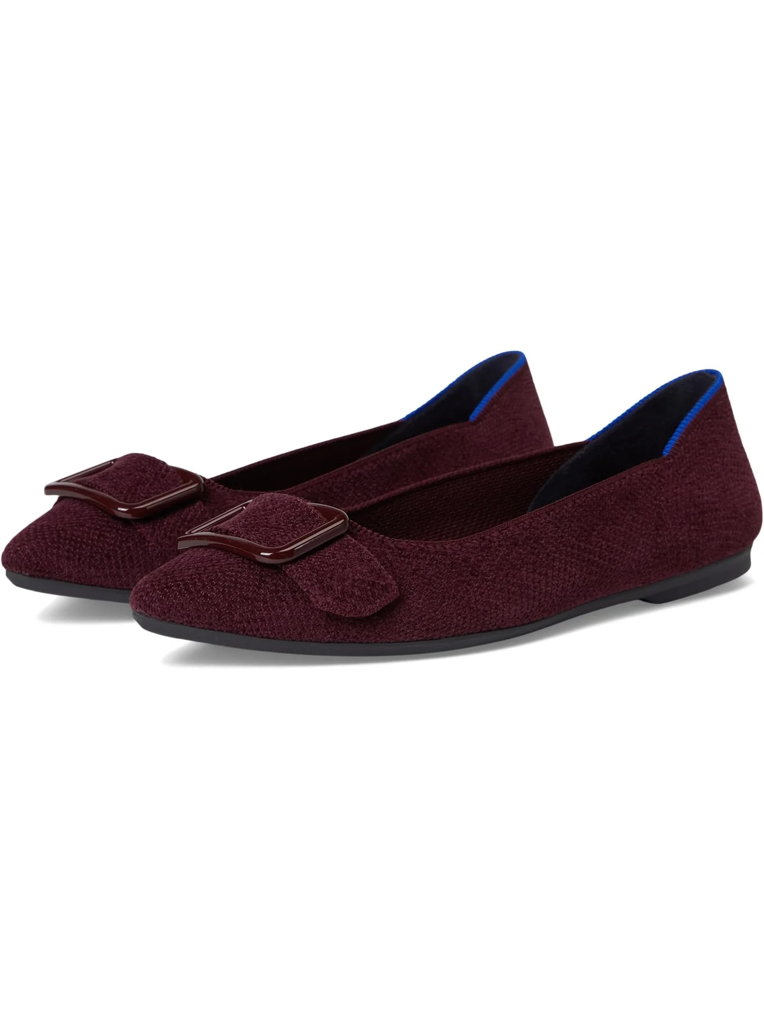 Балетки Rothy's Women's The Revelvet Emblem Point II — 1