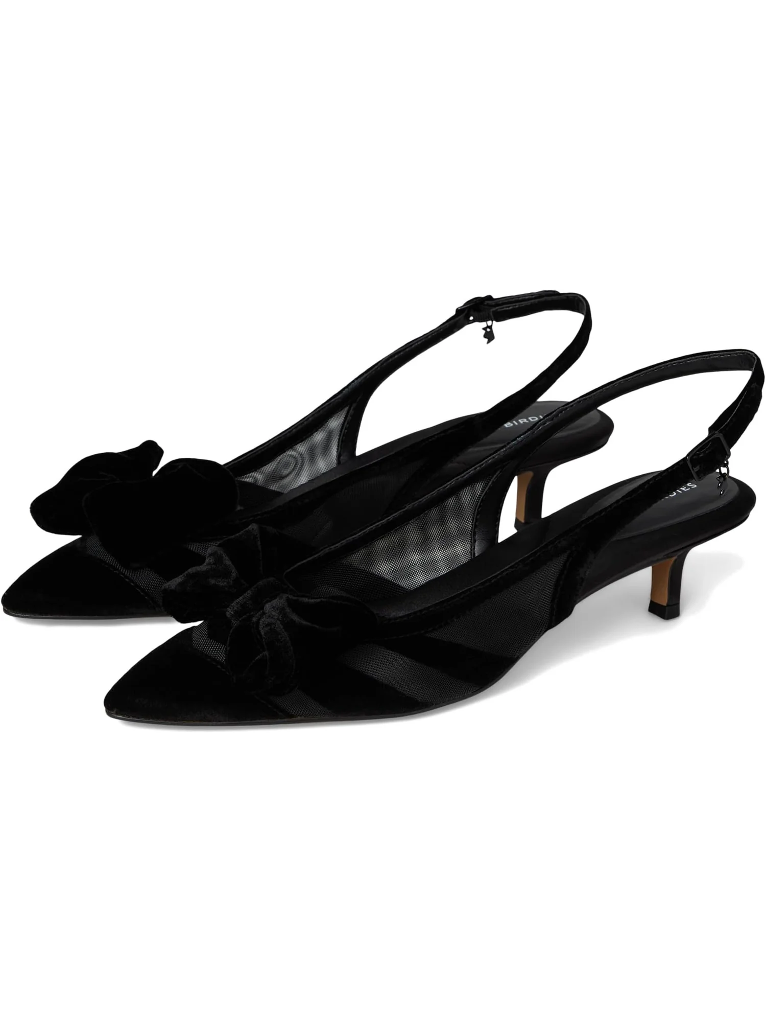 Туфли Birdies Women's Goldfinch Kitten Heel Mesh — 1