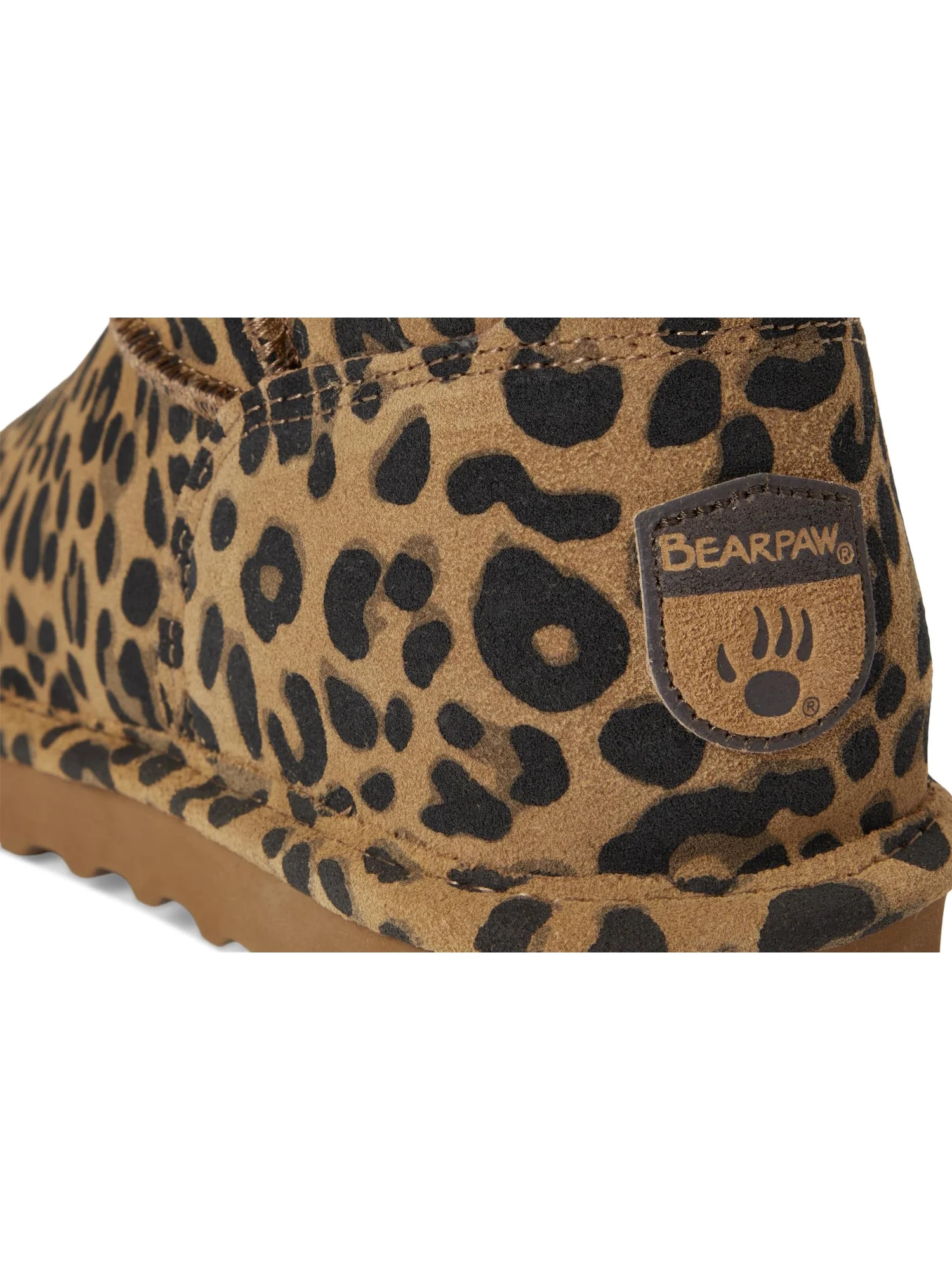 Ботинки Bearpaw Women's Shorty Exotic, Tobacco Leopard — 6