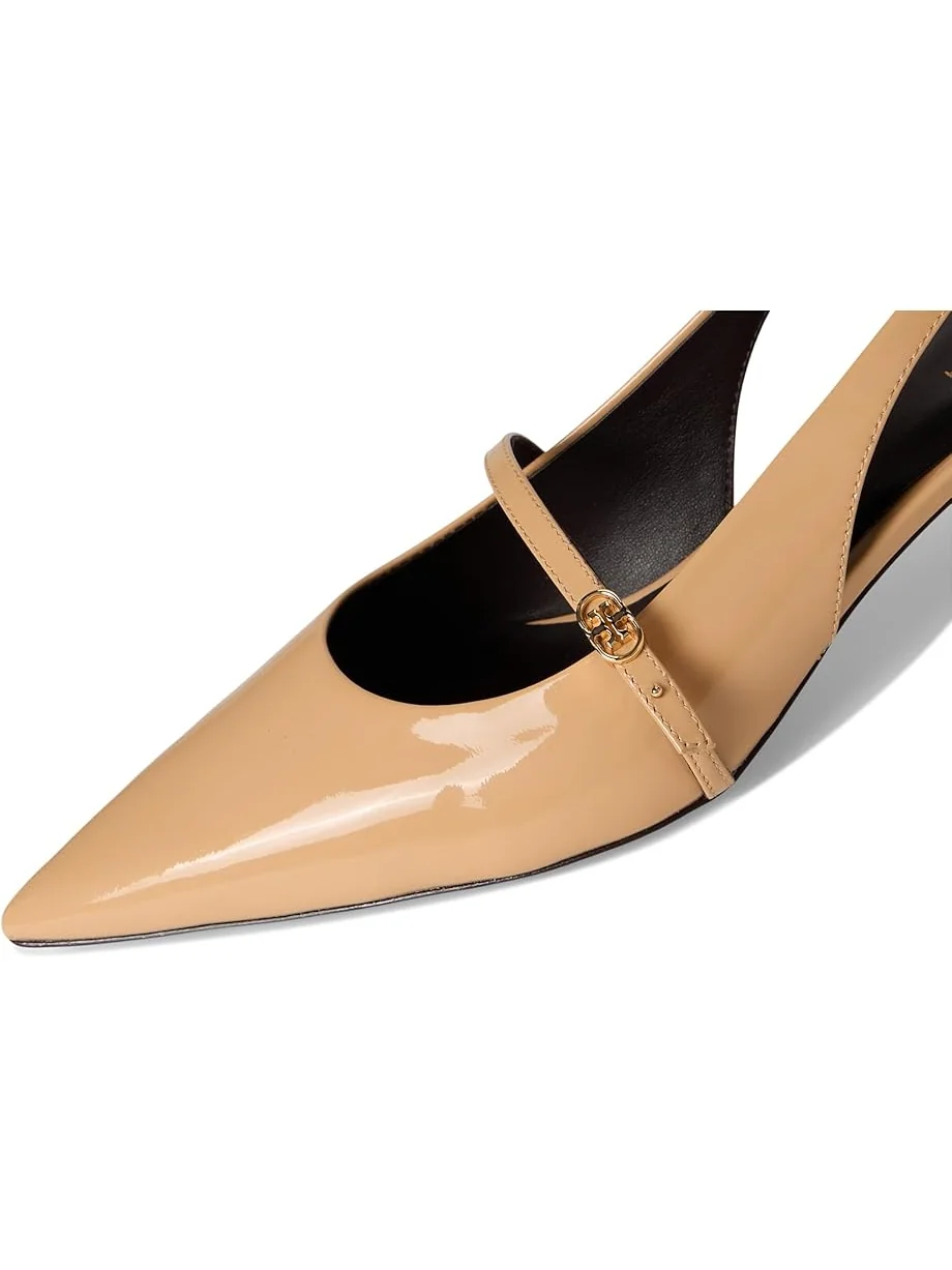 Женские туфли-лодочки Tory Burch Double T Buckle Mary Jane 45mm, Cantucci/Cantucci — 6