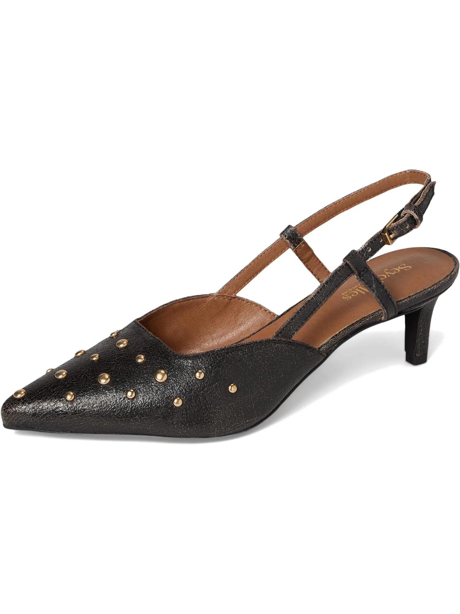Туфли Seychelles Women's Crawford Crackle Leather Pump — 7
