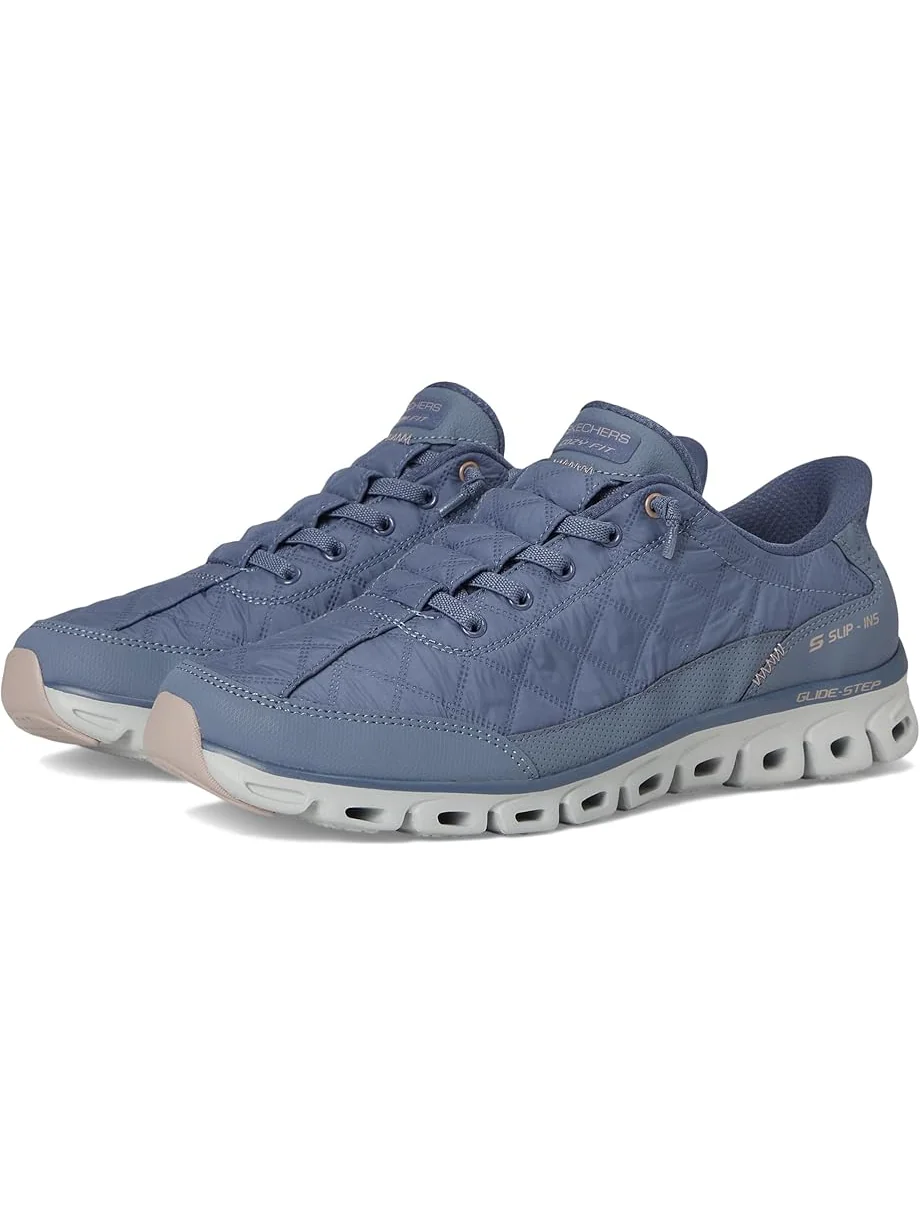 Женские кроссовки SKECHERS Glide-Step - At Ease Cozy Fit Hands Free Slip-Ins — 1