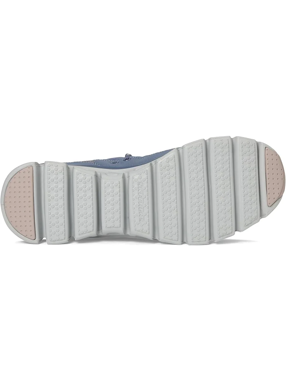 Женские кроссовки SKECHERS Glide-Step - At Ease Cozy Fit Hands Free Slip-Ins — 3