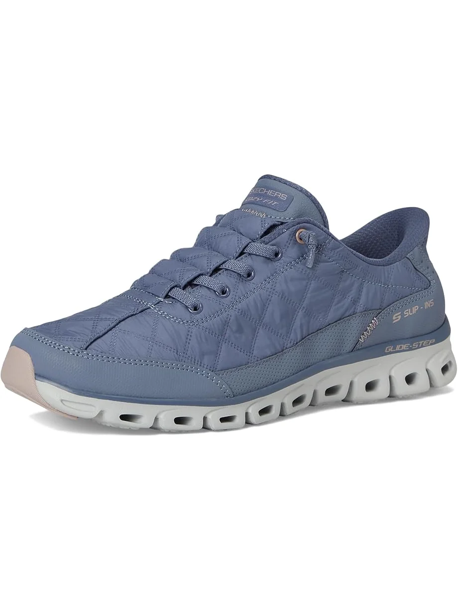 Женские кроссовки SKECHERS Glide-Step - At Ease Cozy Fit Hands Free Slip-Ins — 7
