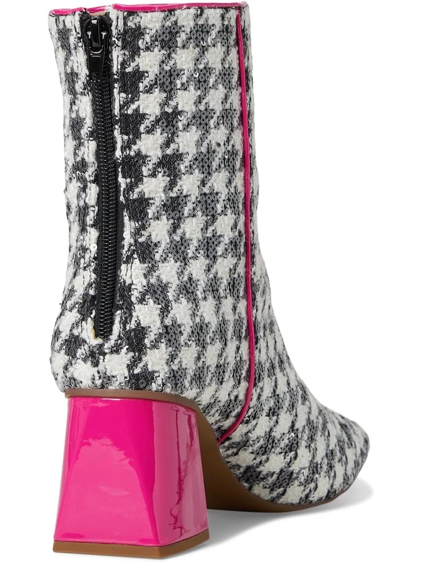 Ботинки Blue by Betsey Johnson Women's Stevie, Houndstooth — 5