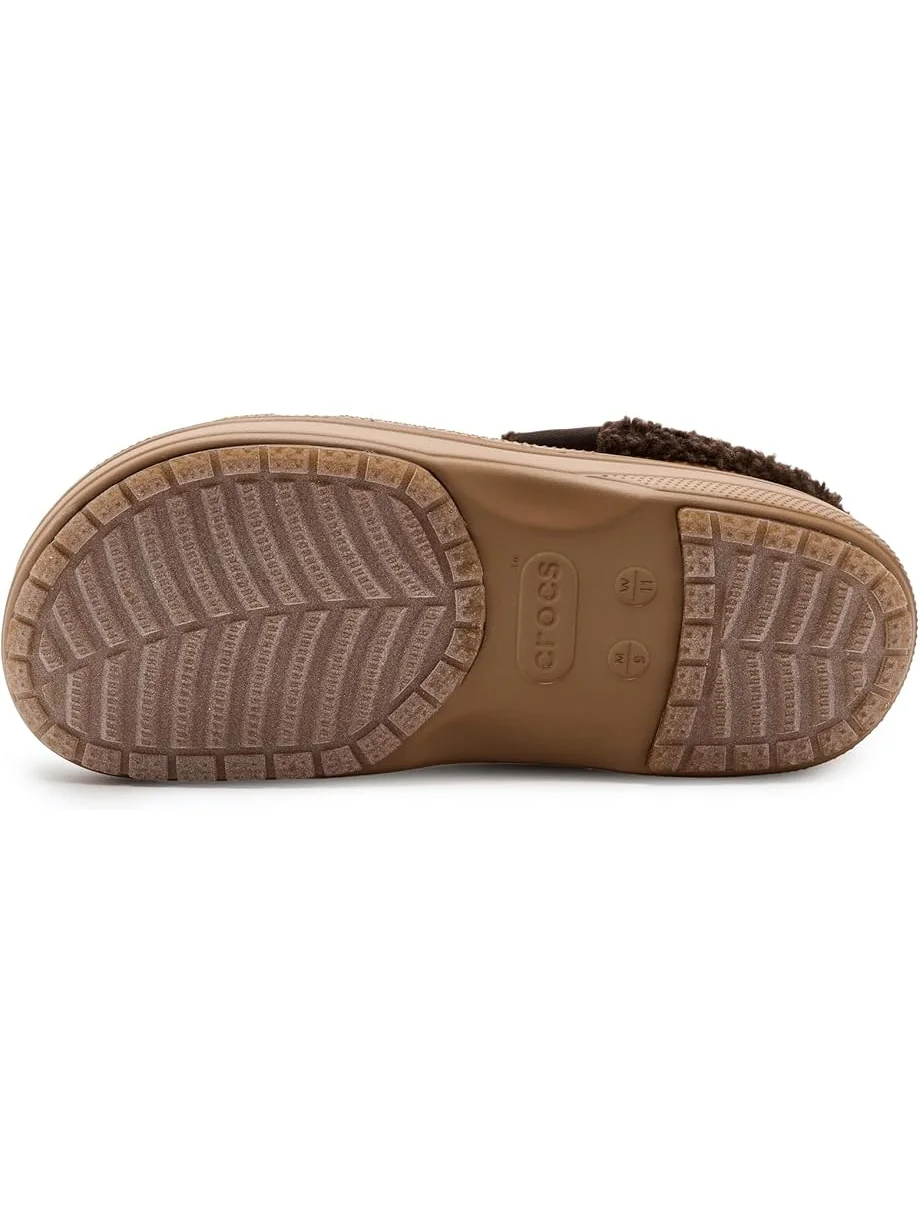 Унисекс клоги Crocs Classic Lined Shorty, зимние ботинки с искусственным мехом — 5