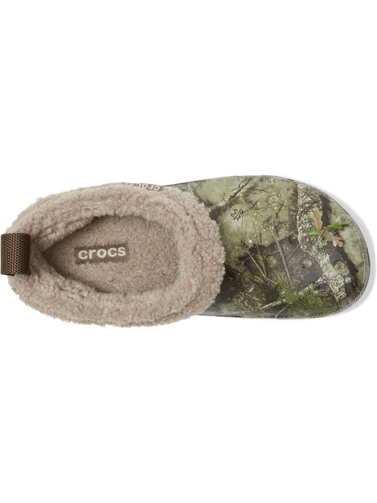 Сабо Crocs Unisex Classic Lined Shorty, Faux Fur Winter Boots, Realtree Apx — 2