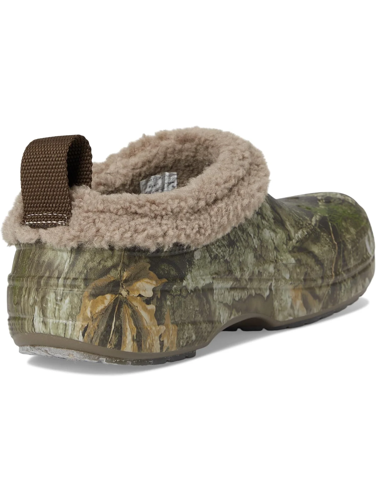 Сабо Crocs Unisex Classic Lined Shorty, Faux Fur Winter Boots, Realtree Apx — 5