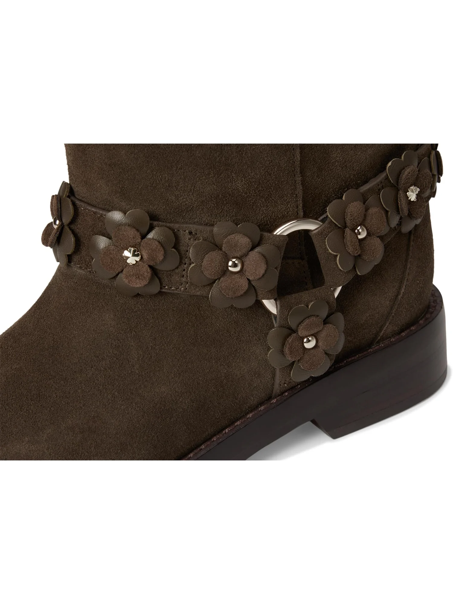 Ботинки Kate Spade New York Women's Spade Flower Garden Suede Moto Boots — 6