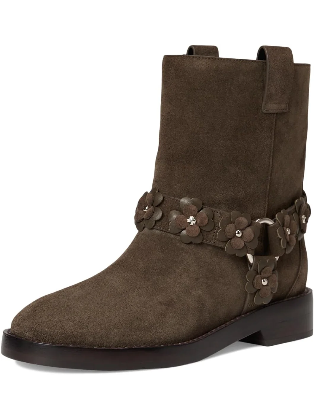 Ботинки Kate Spade New York Women's Spade Flower Garden Suede Moto Boots — 7