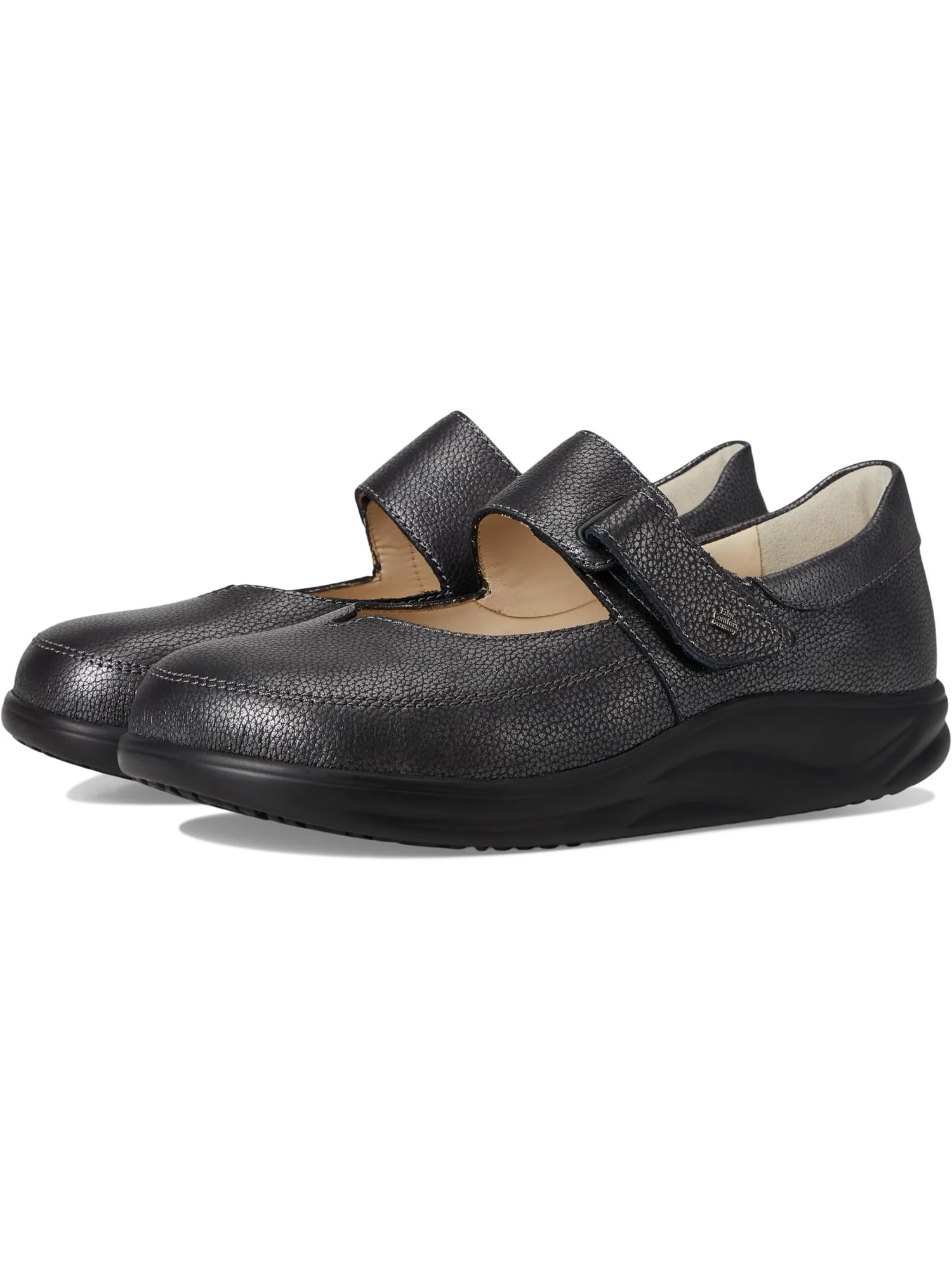 Балетки Finn Comfort Women's Nagasaki Carbon Natural — серый