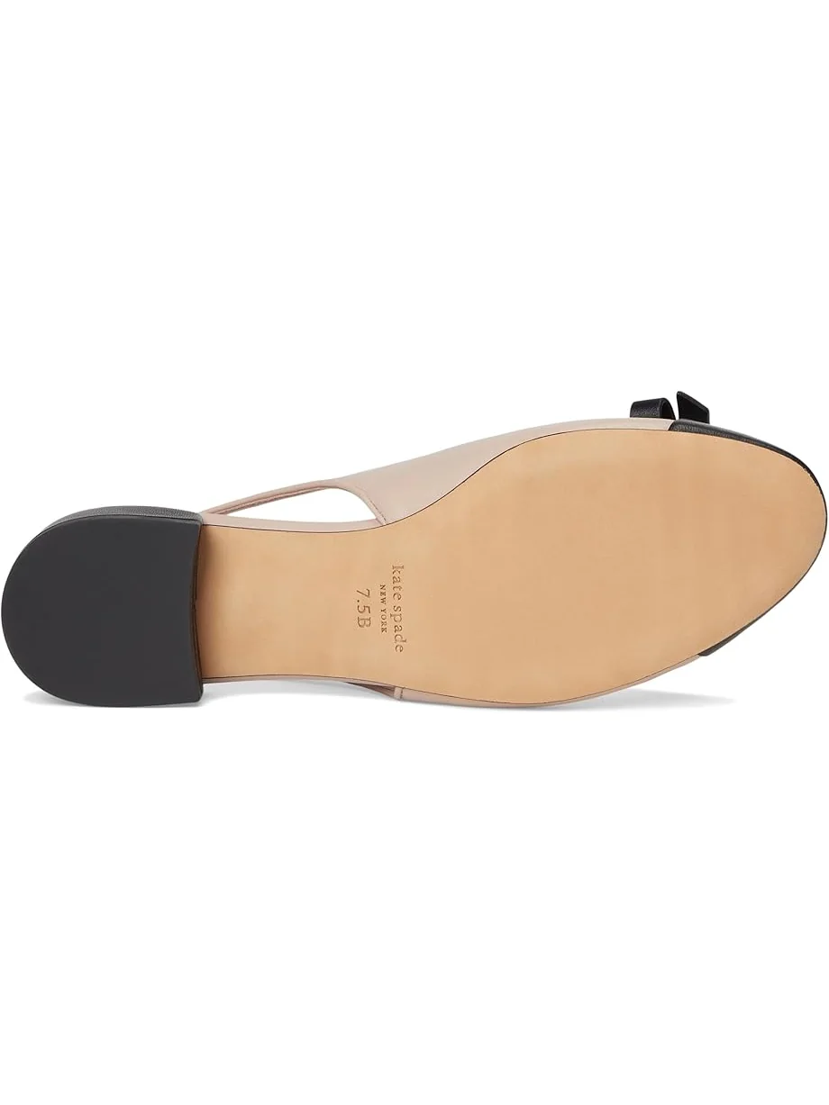Женские туфли-лодочки Kate Spade New York Deco Bow Smooth Leather Slingback — 3