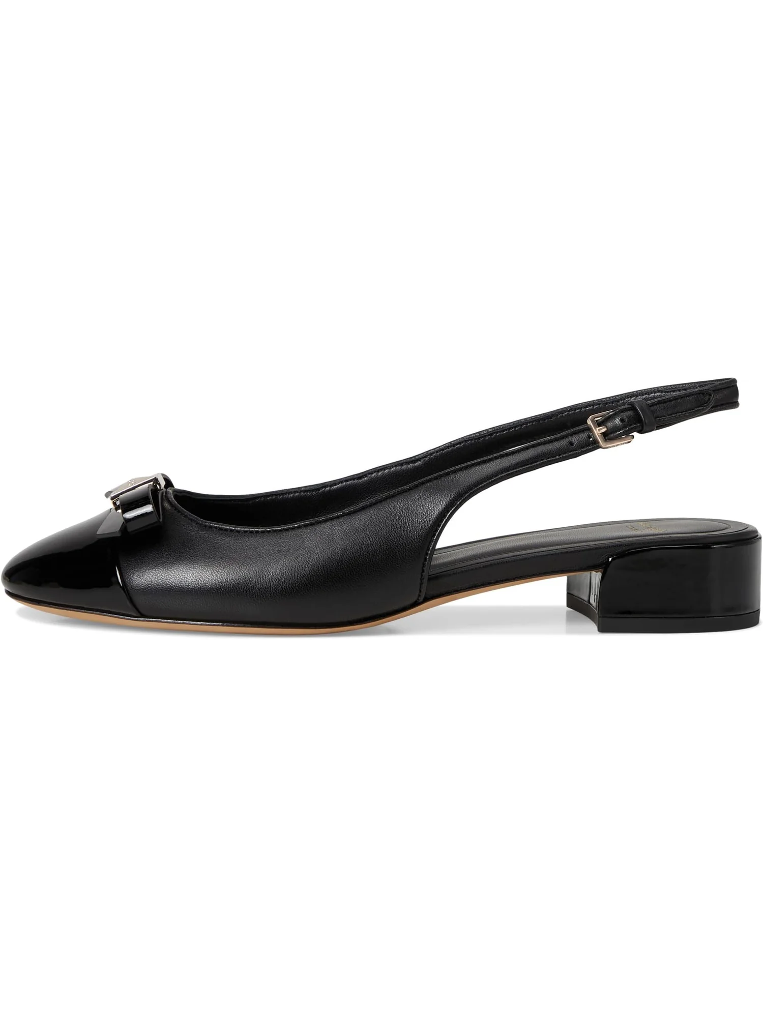 Туфли Kate Spade New York Women's Deco Bow Smooth Leather Slingback Pumps — 4
