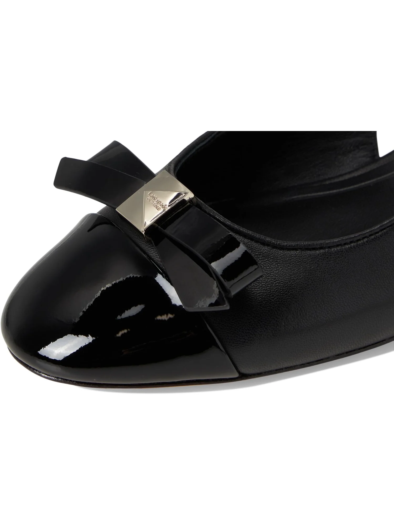 Туфли Kate Spade New York Women's Deco Bow Smooth Leather Slingback Pumps — 6