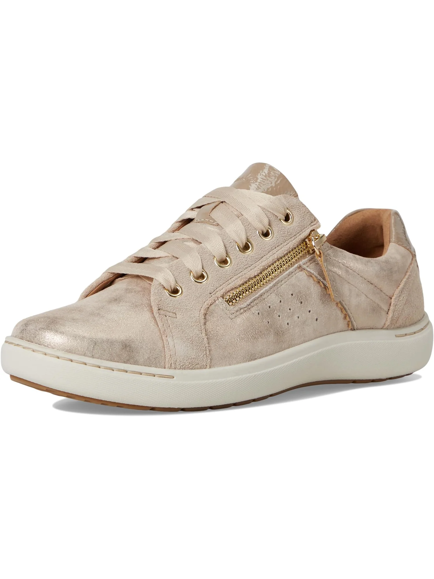 Кроссовки Clarks Women's Nalle Zen, Metallic Leather — 7