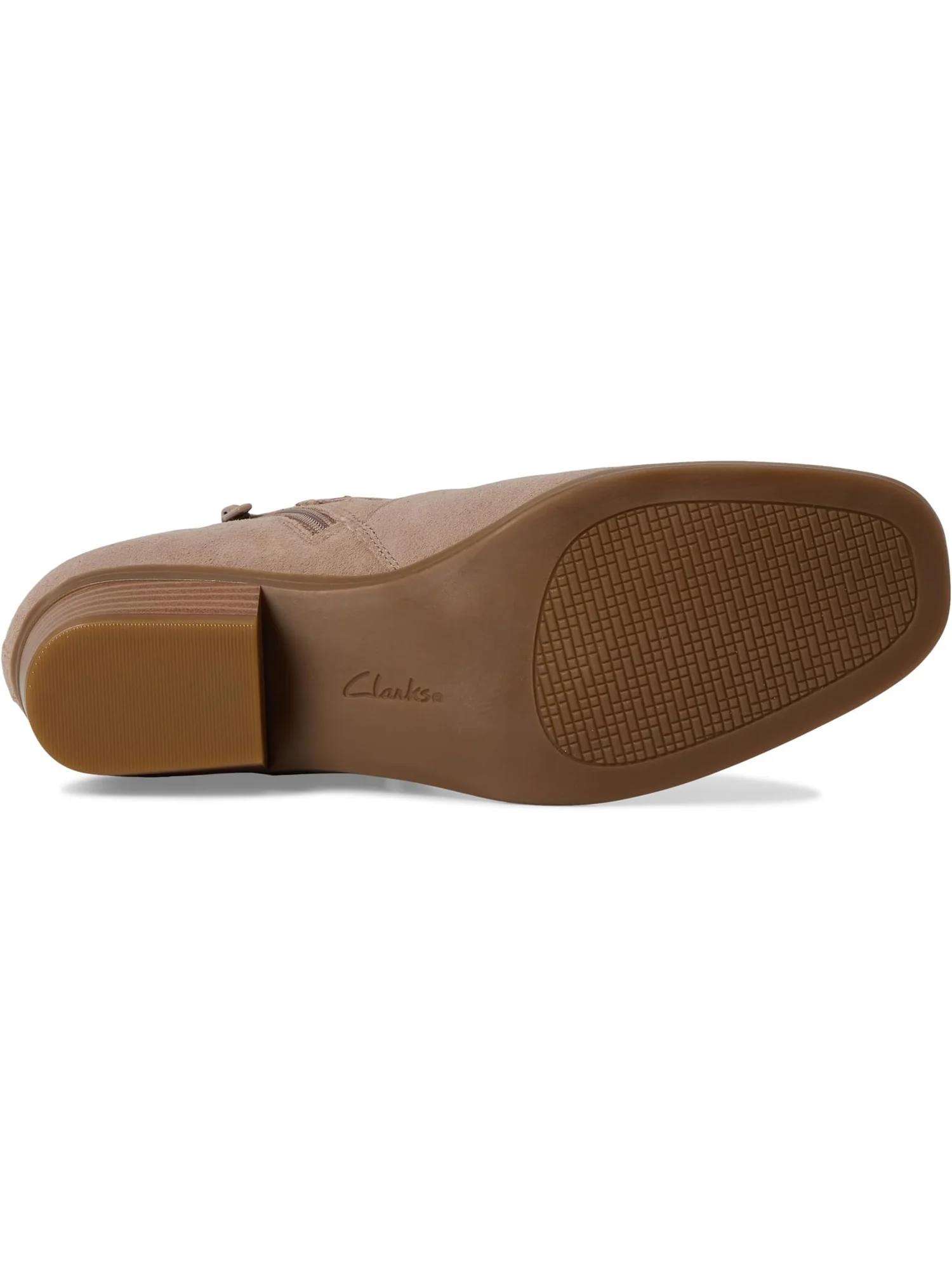 Туфли Clarks Women's Danyelle Wish, Light Taupe Suede — 3