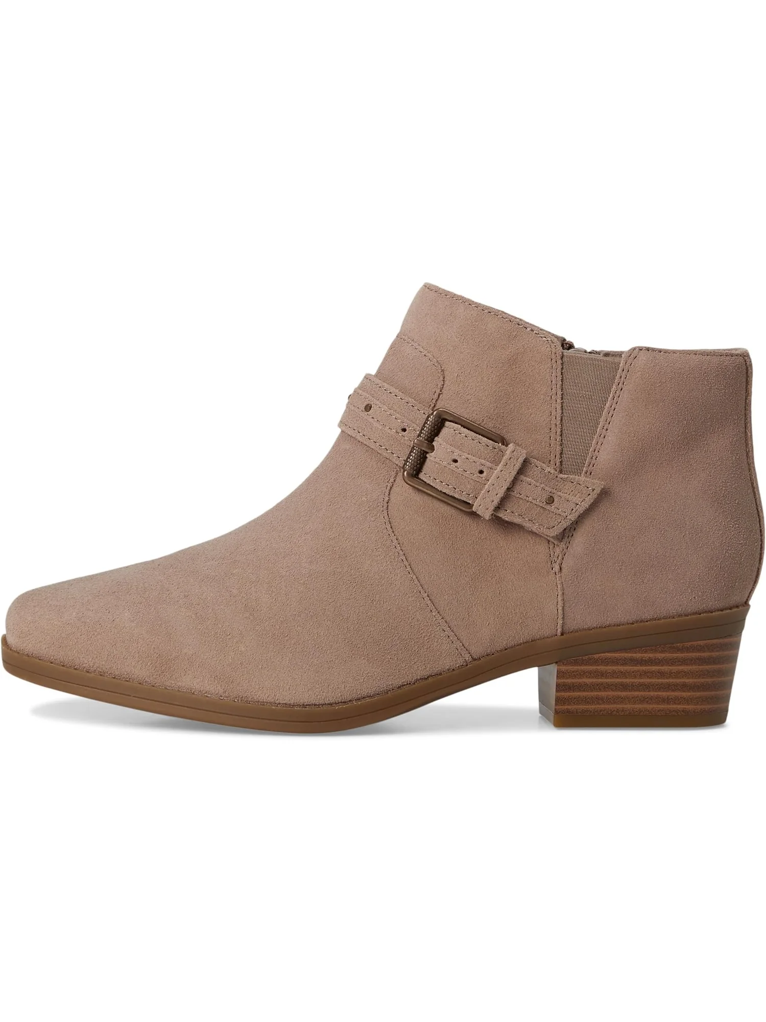 Туфли Clarks Women's Danyelle Wish, Light Taupe Suede — 4