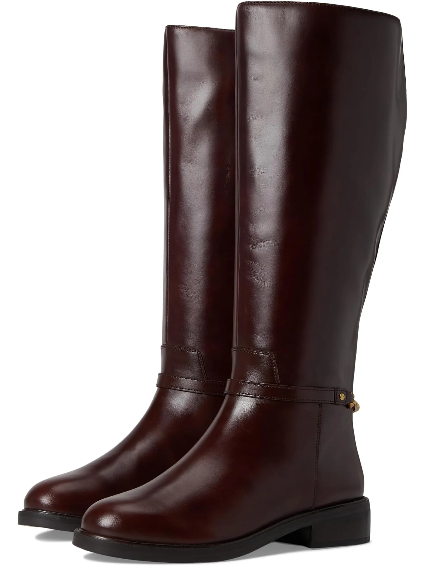 Ботинки Vince Camuto Women's Adria Ankle Link Wide Calf Knee High Riding Boot — 1