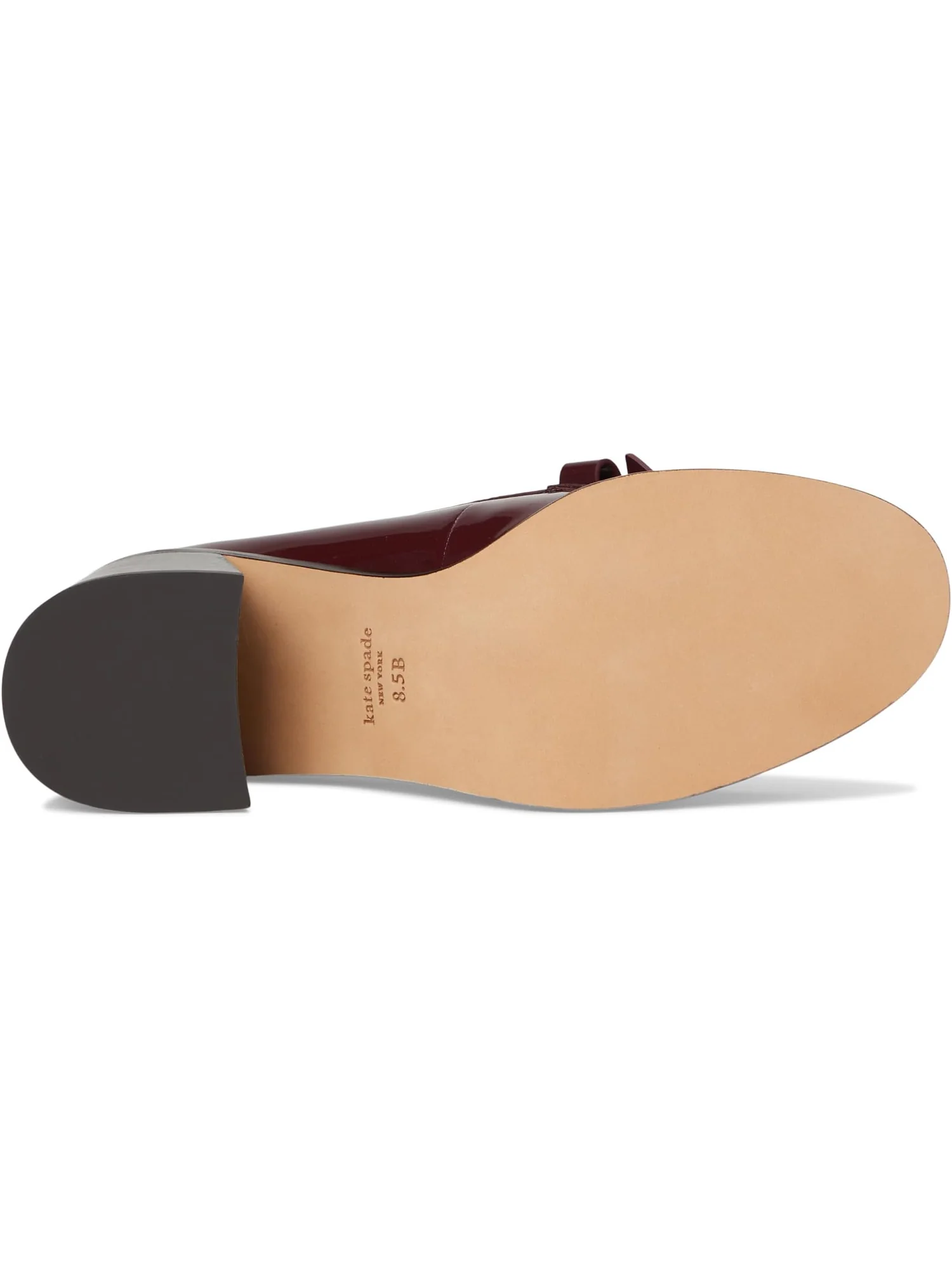 Туфли Kate Spade New York Women's Deco Bow Patent Leather Heeled Loafers — 3