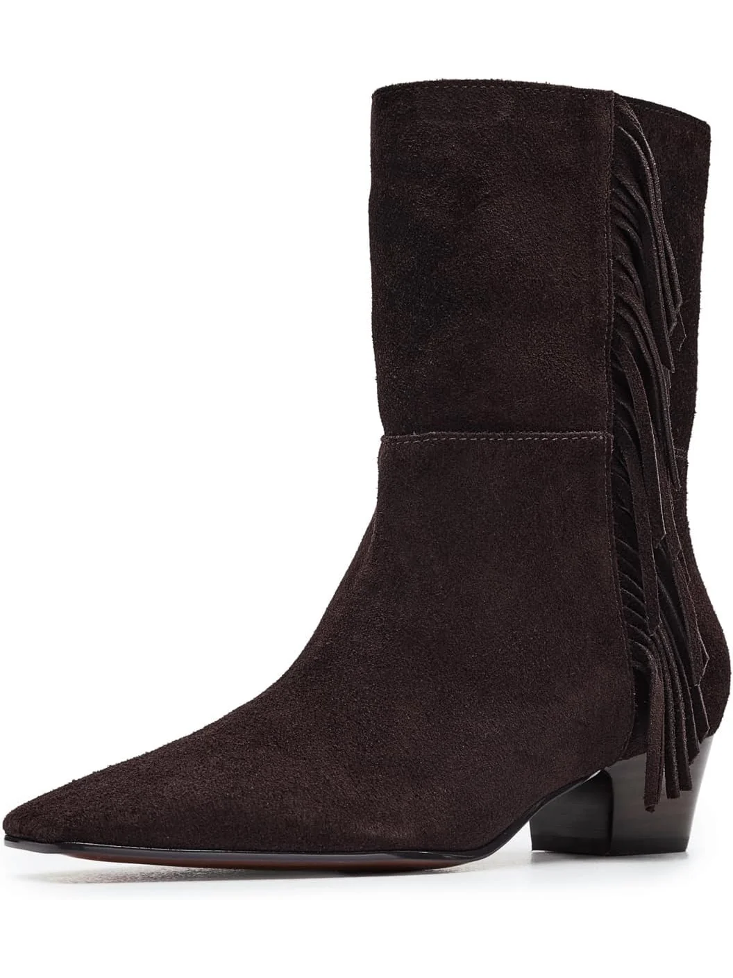 Ботинки Madewell Women's Lia Fringe Boots - Suede — 1